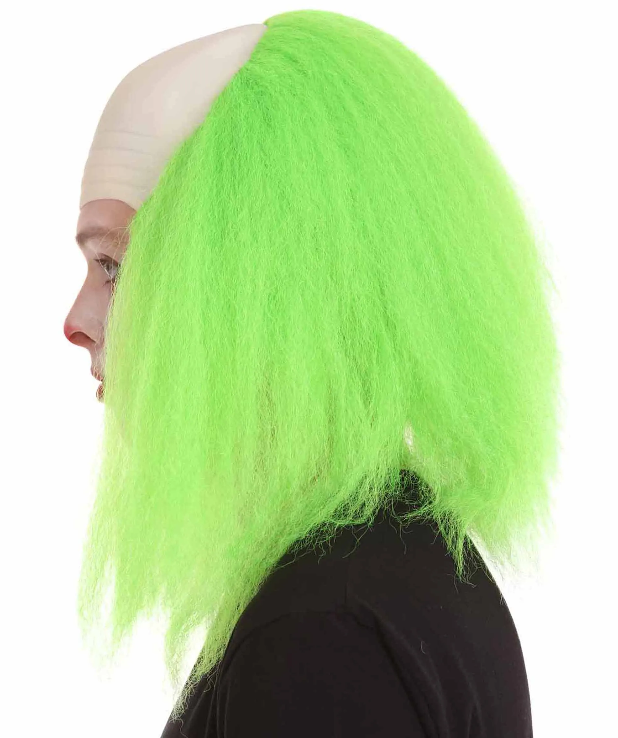 Half Bald Head Men Wig Collection | Premium Breathable Capless Cap