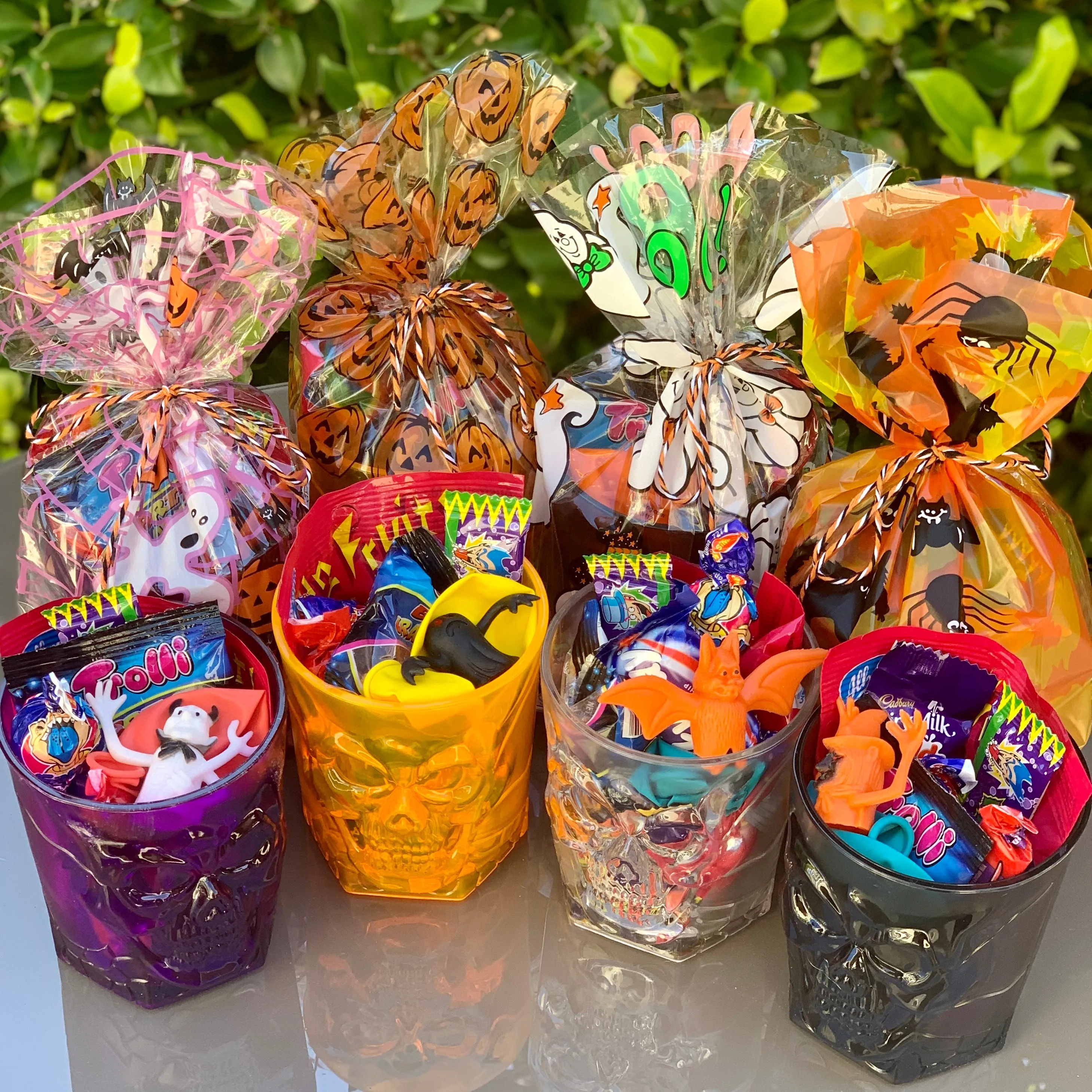 Halloween Skull Candy Cup