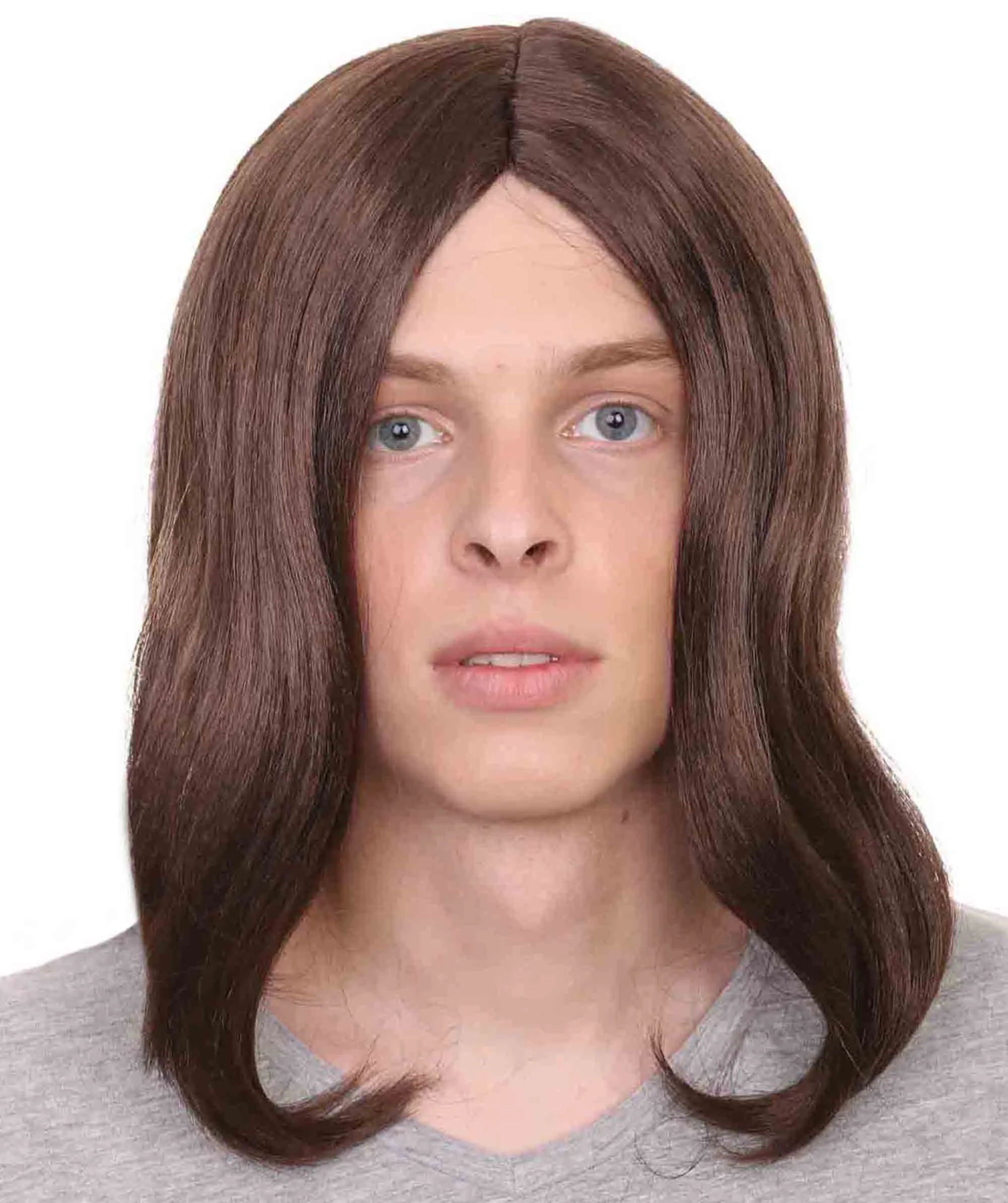 Hollywood Men’s 80's Rocker Wig | Pop Star Cosplay Halloween Wig | Premium Breathable Capless Cap