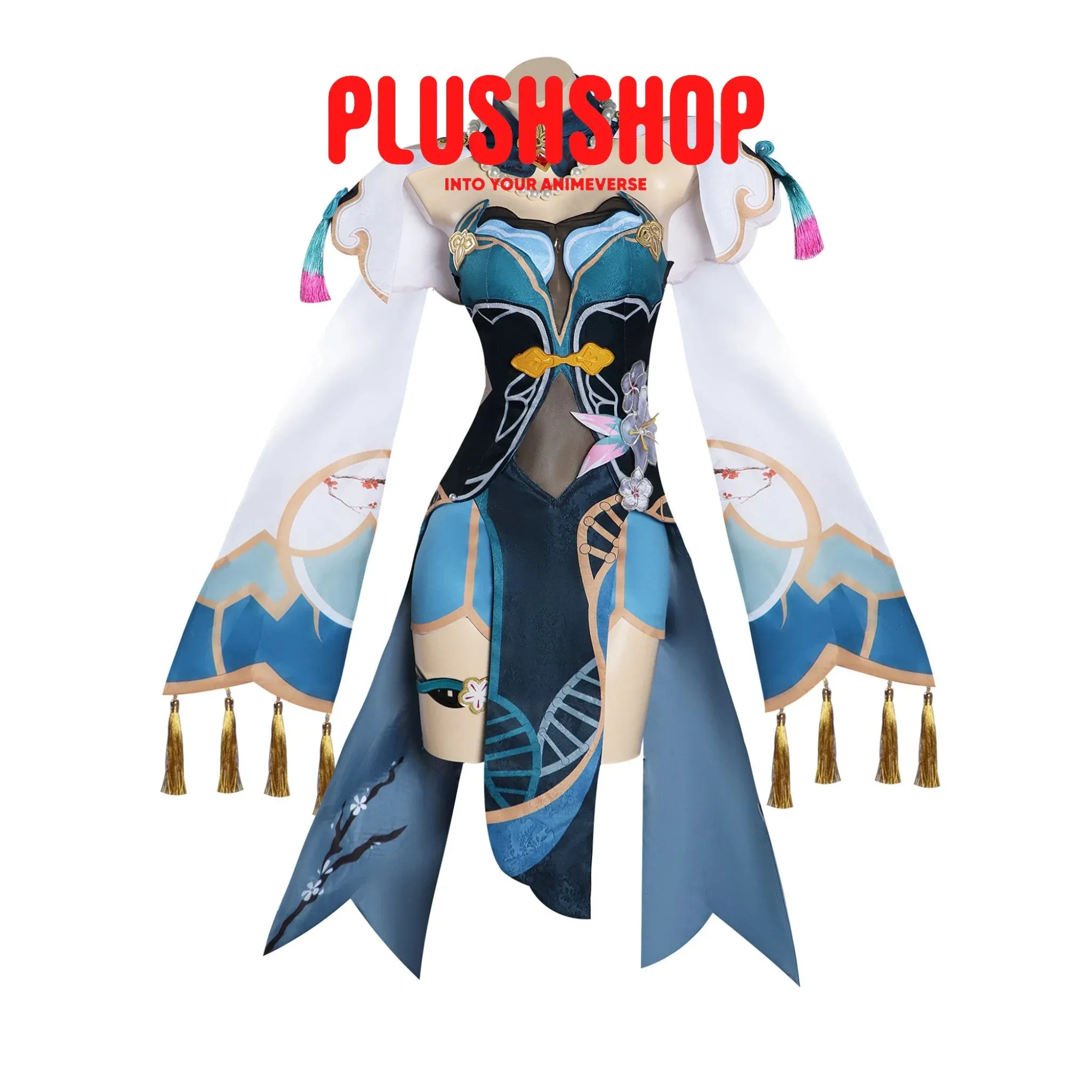 Honkai Star Rail Ruan Mei Cosplay Outfit Clohes Wig