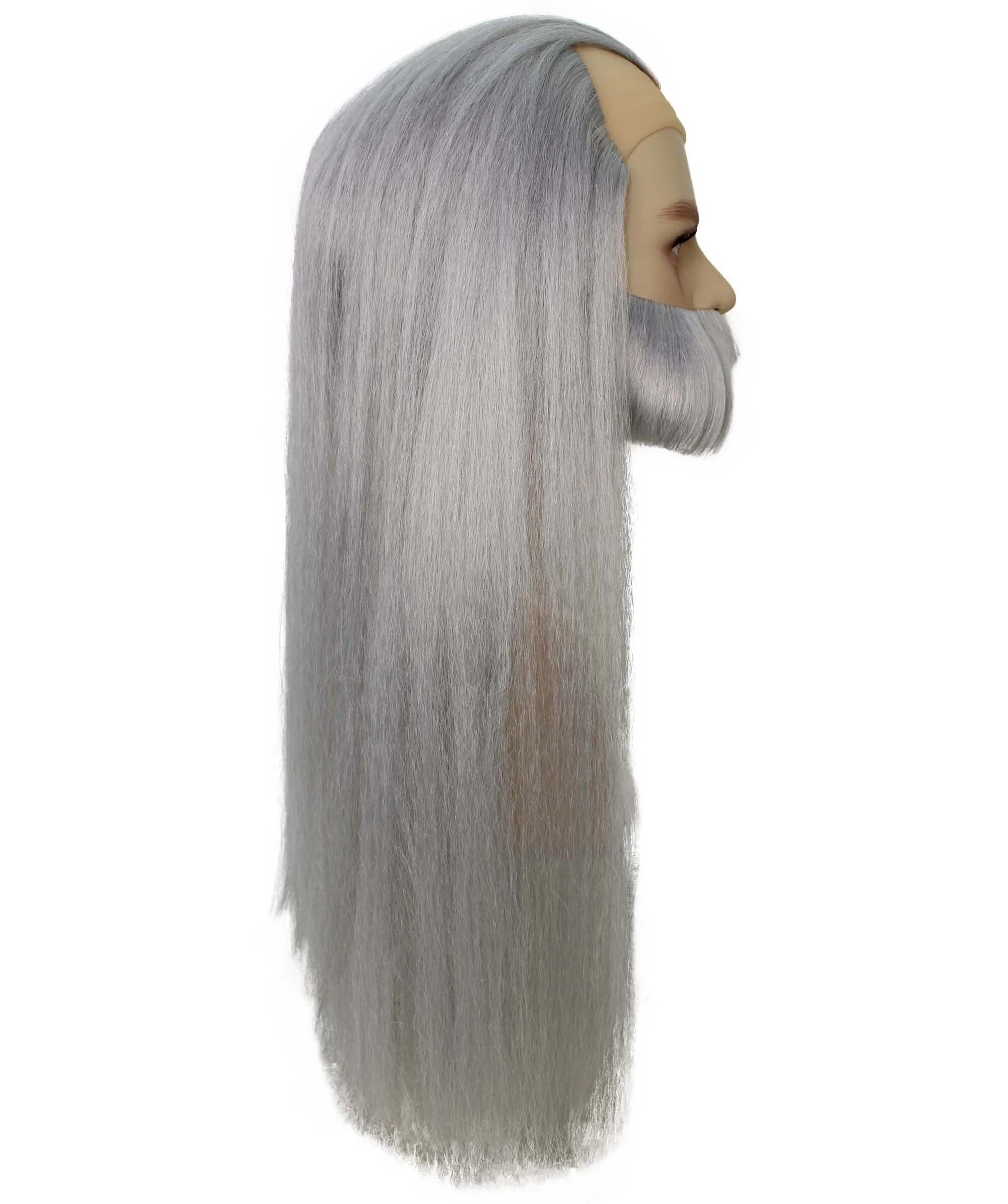 HPO Adult Men's Animated Antagonist Character Leader Cosplay Wig| Perfect for Halloween| Flame-retardant Synthetic Fiber