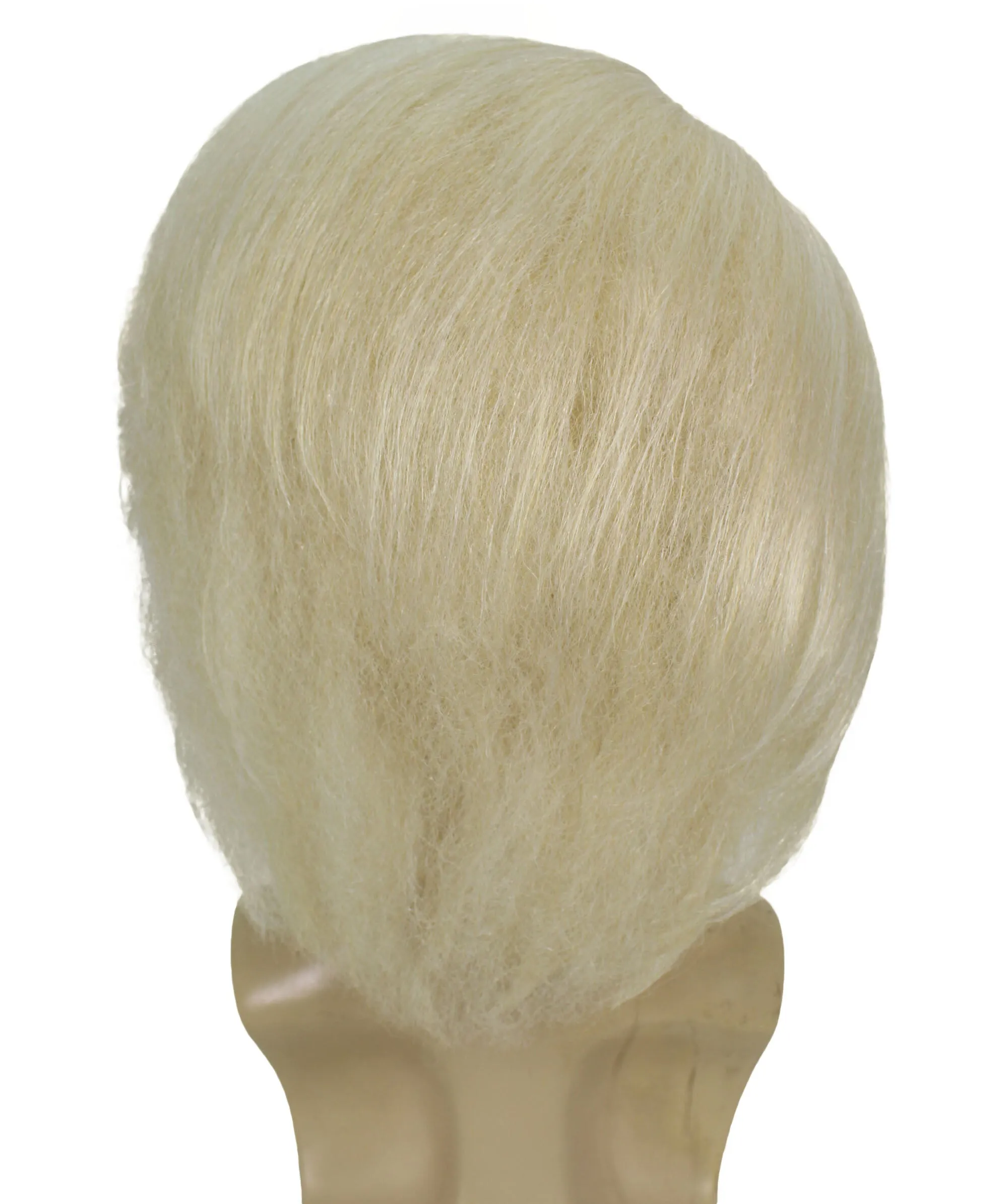 HPO Adult Men's Animated Movie Villain Blonde Puffy Wig | Best for Halloween | Flame-retardant Synthetic Fiber