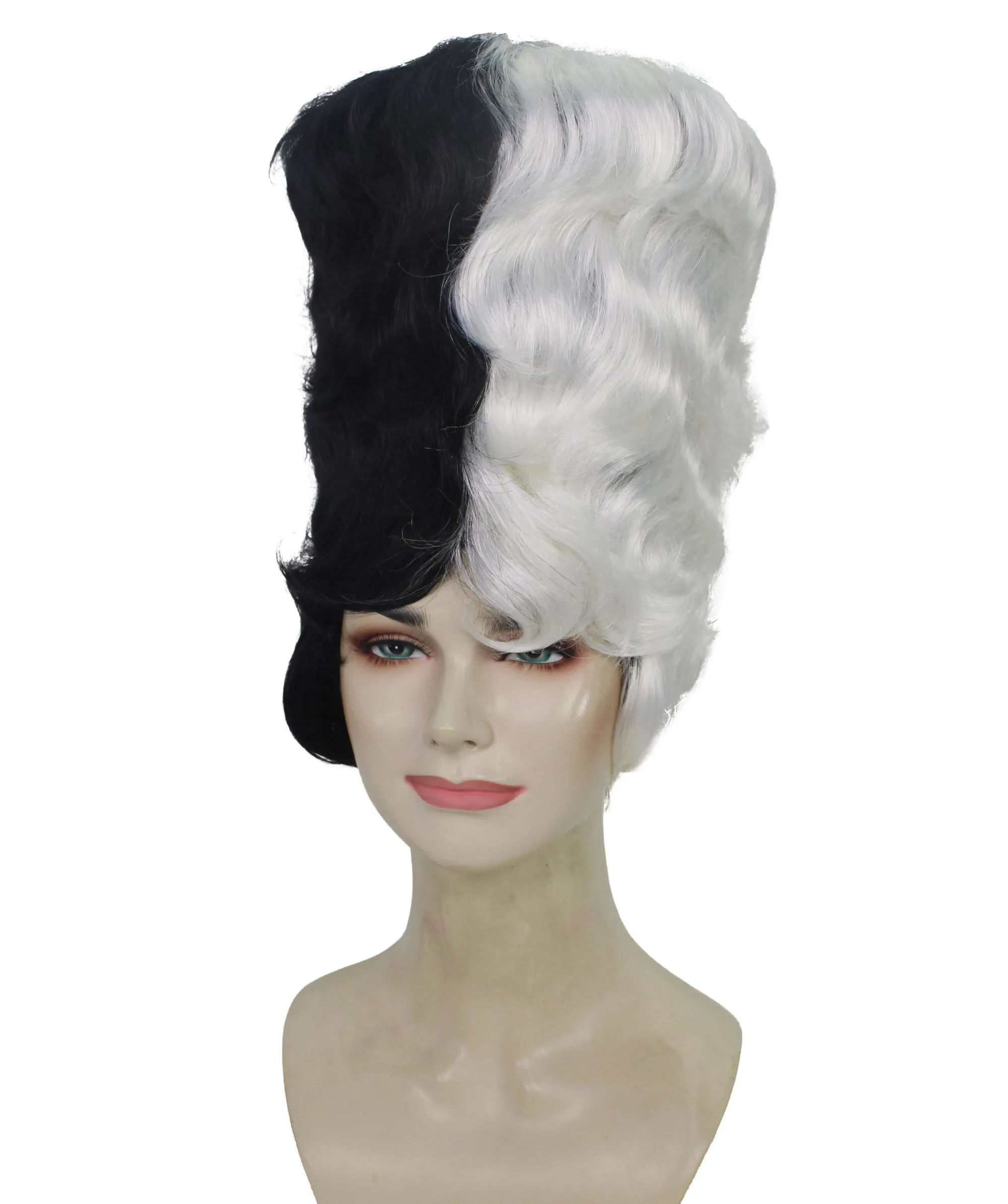 HPO Adult Women's 18th Century Colonial Lady Wig | Multiple Color  Historical Wig | Premium Breathable Capless Cap