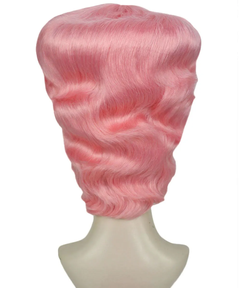 HPO Adult Women's 18th Century Colonial Lady Wig | Multiple Color  Historical Wig | Premium Breathable Capless Cap