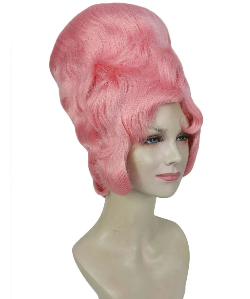 HPO Adult Women's 18th Century Colonial Lady Wig | Multiple Color  Historical Wig | Premium Breathable Capless Cap