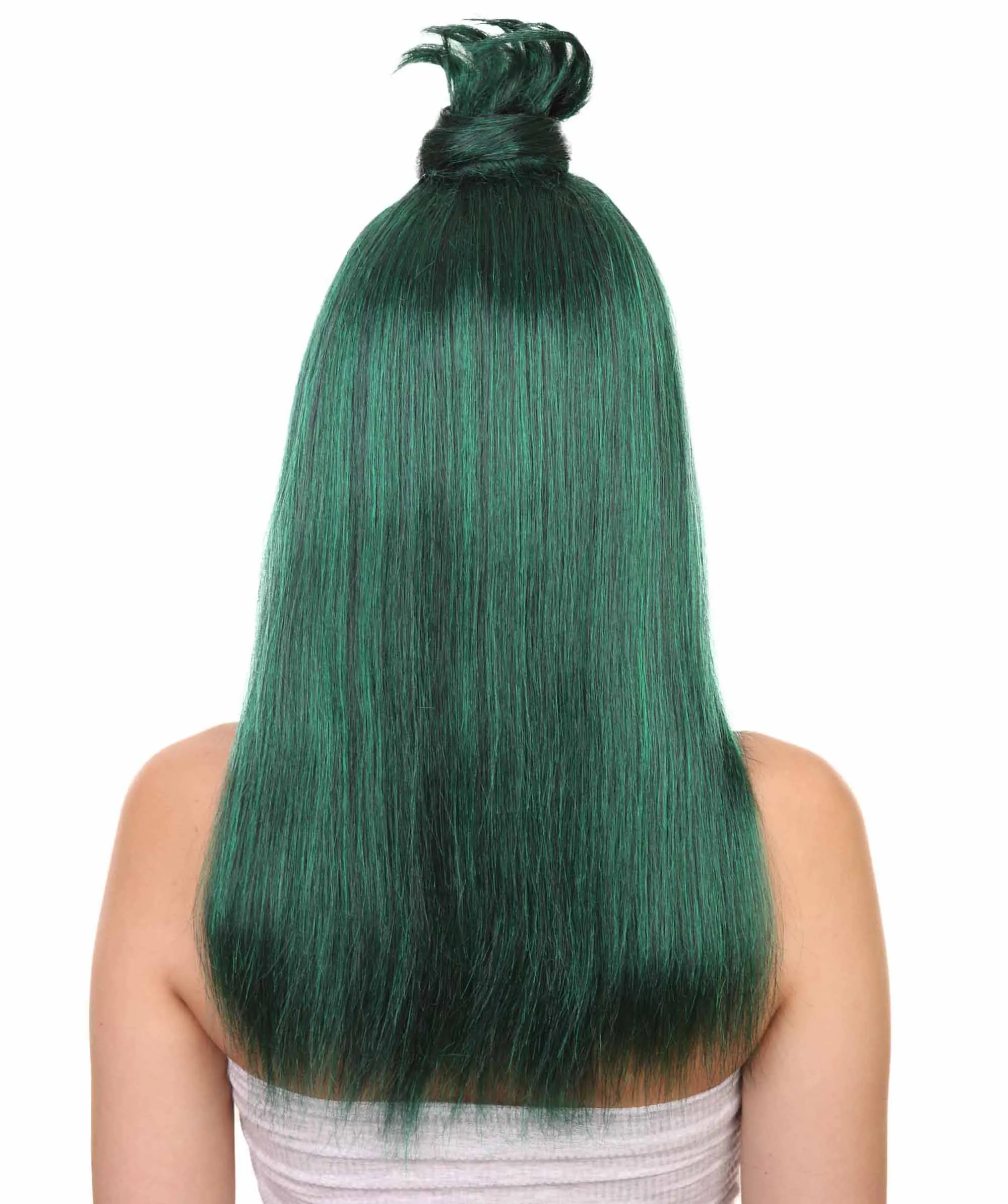 HPO Adult Women's 22" Inch Long Length Straight Halloween Cosplay Anime Hero Mother Wig, Synthetic Soft Fiber Hair, Perfect for your next Conventiton and Party! | HPO