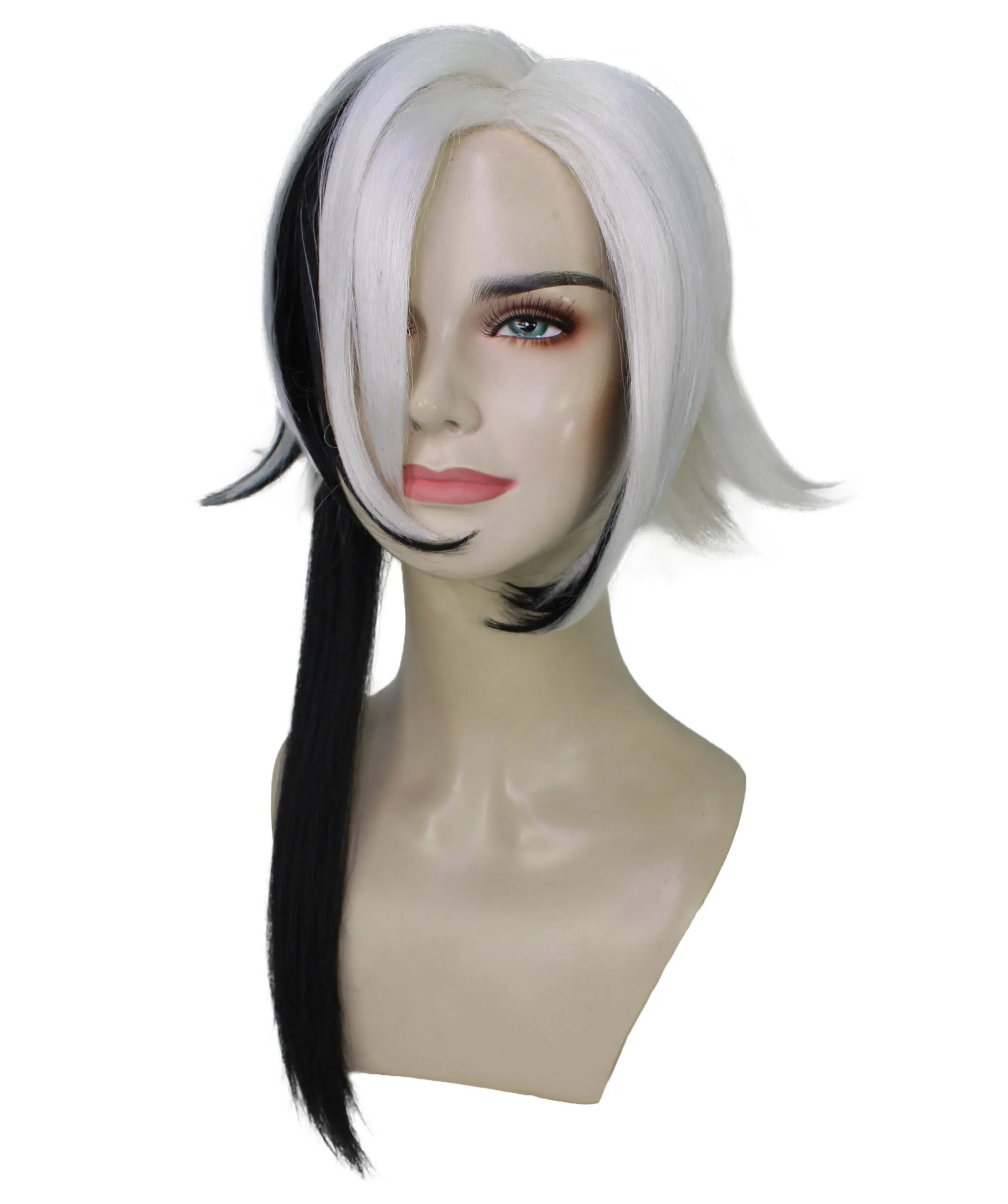 HPO Adult Women's Anime Cosplay wig I Synthetic Fiber I Capless Cap I Perfect for Halloween