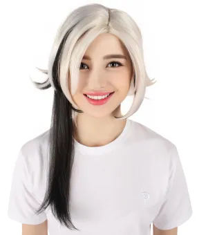 HPO Adult Women's Anime Cosplay wig I Synthetic Fiber I Capless Cap I Perfect for Halloween