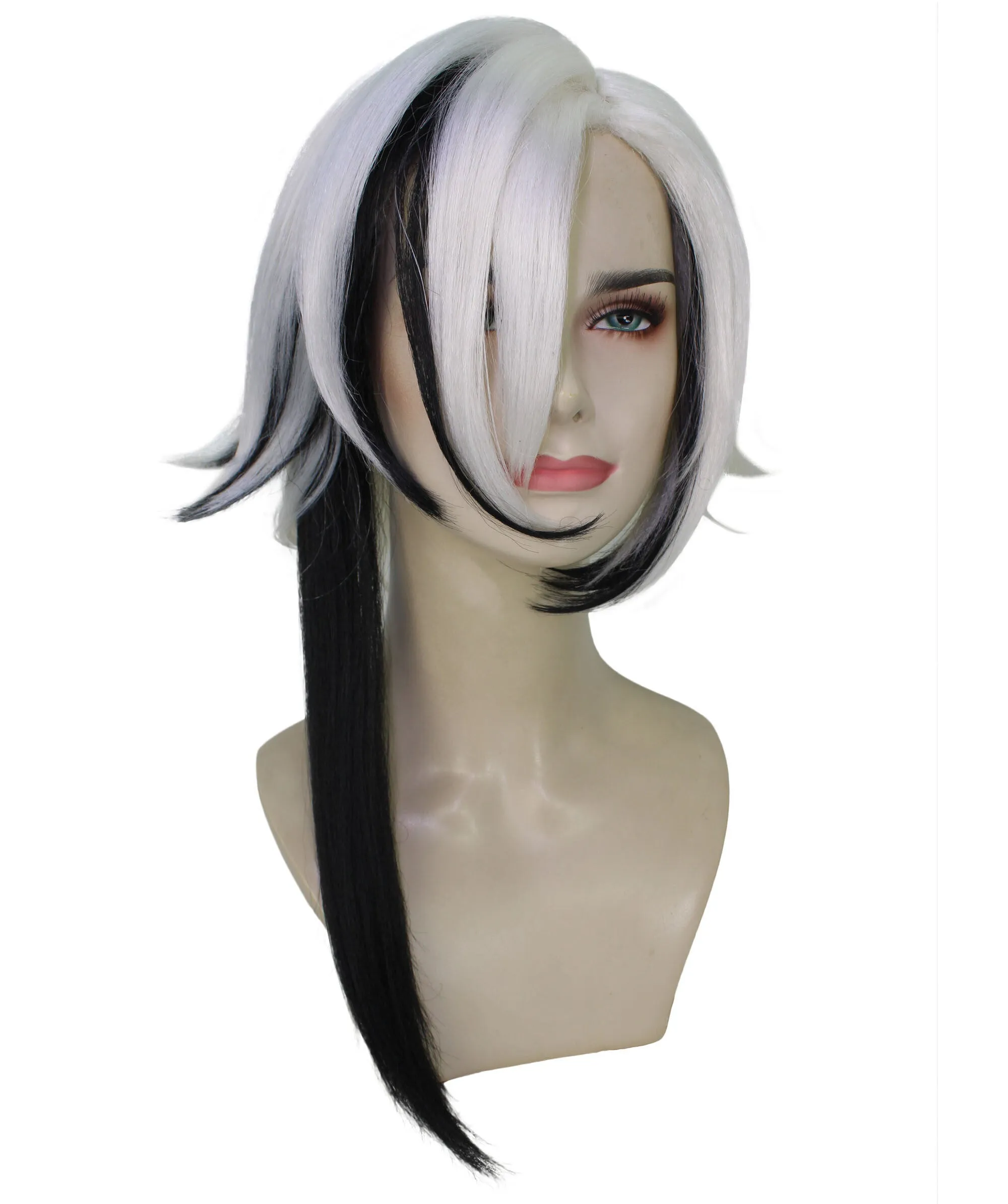 HPO Adult Women's Anime Cosplay wig I Synthetic Fiber I Capless Cap I Perfect for Halloween
