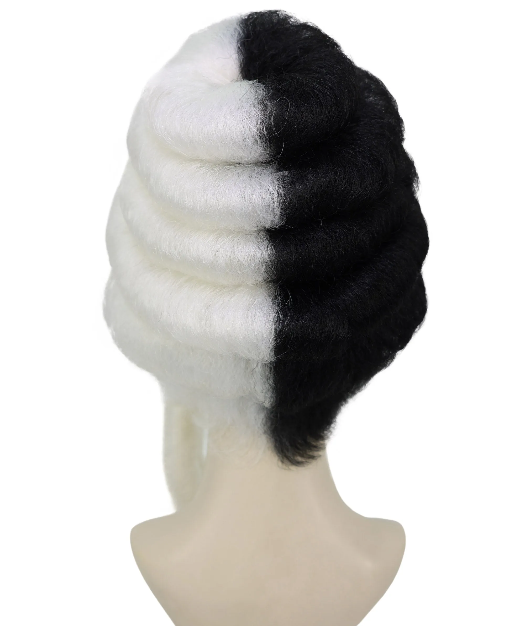 HPO Adult Women's Colonial Lady's 18th Century Curly Wig | Multiple Color Historical Cosplay Wig | Premium Breathable Capless Cap