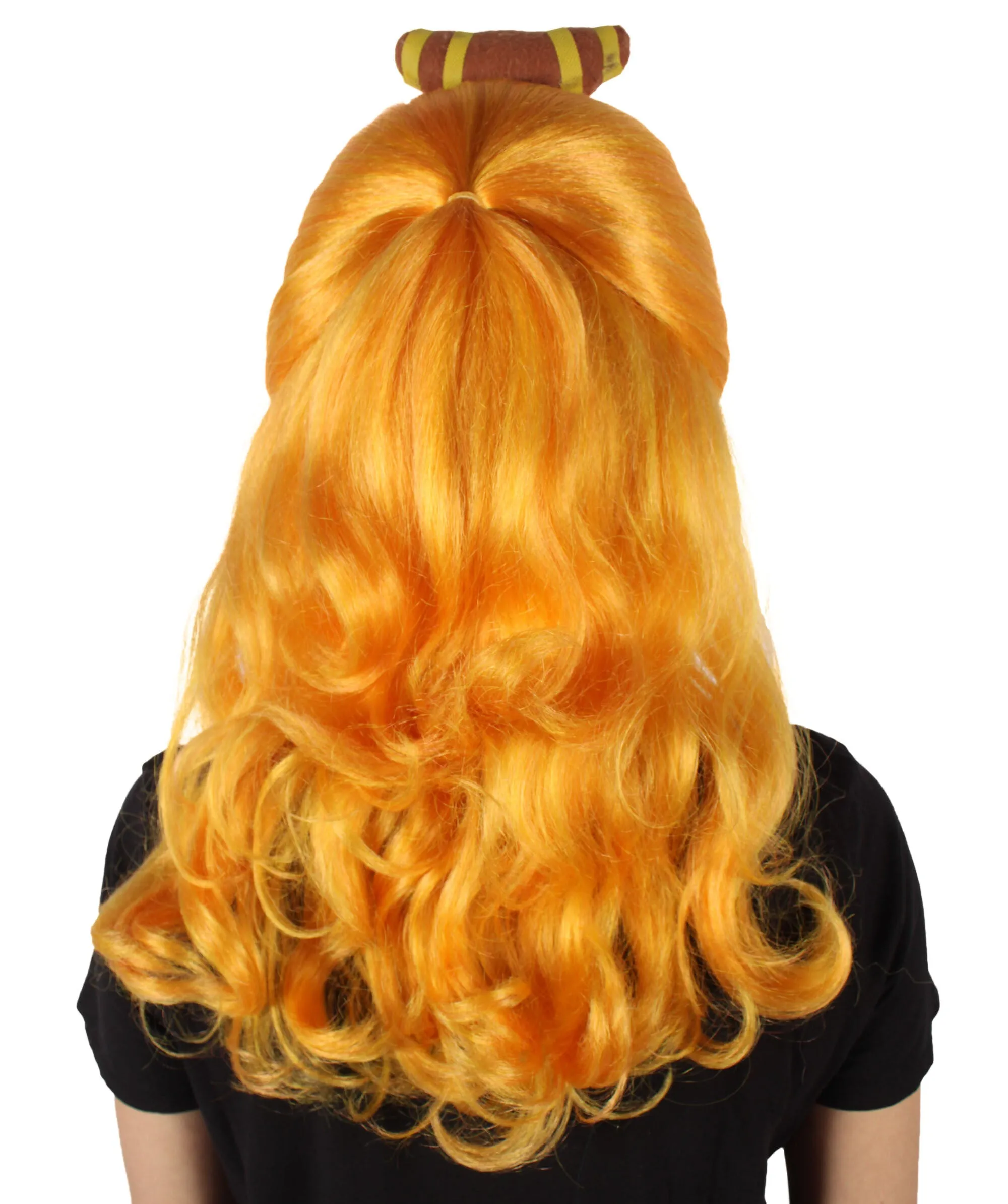 HPO Adult Women's French Drag Wig I Perfect for Cosplay I Flame-retardant Synthetic Fiber