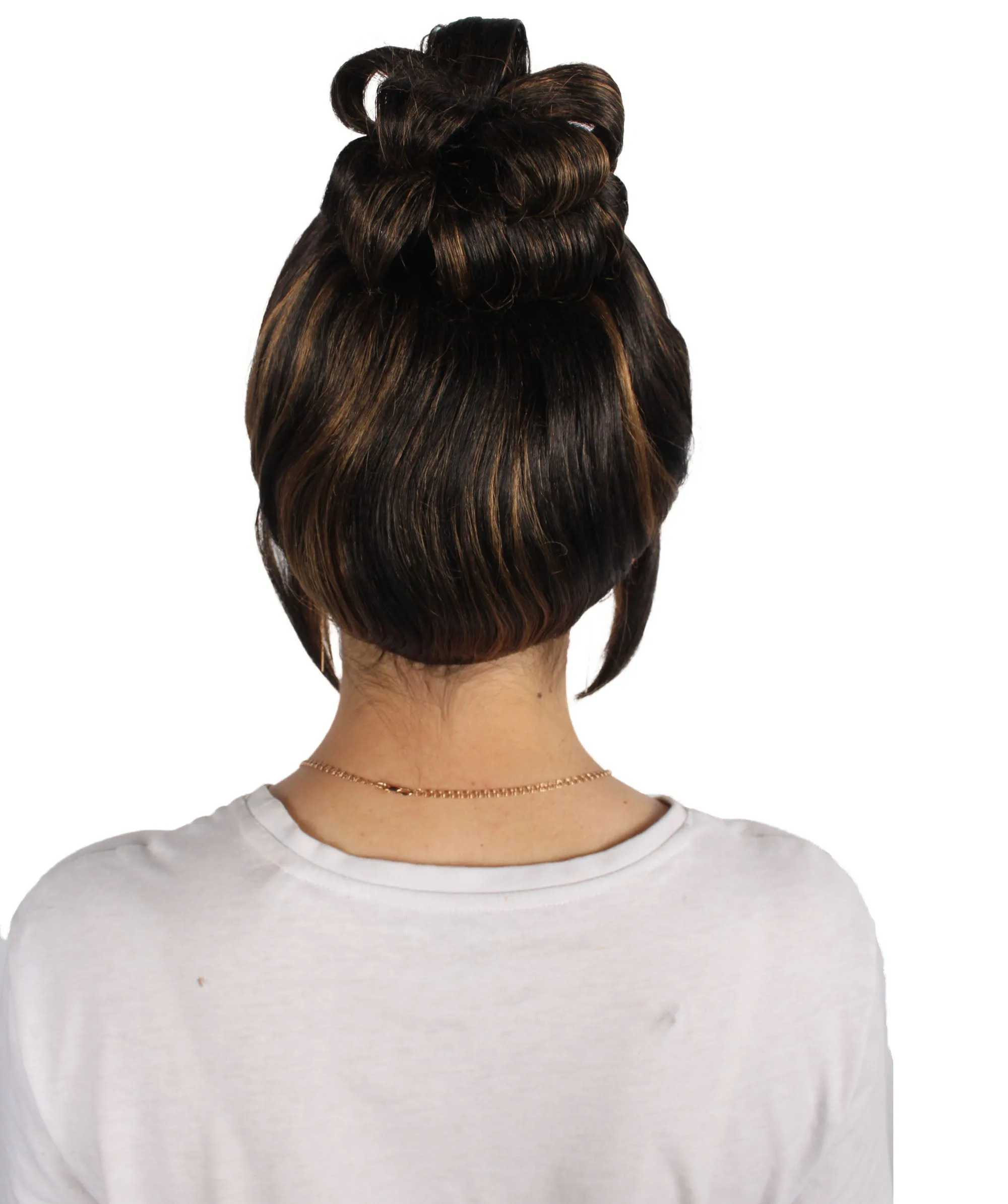 HPO Adult Women's Halloween Animated Lucy Updo Wig | Multiple Color Options