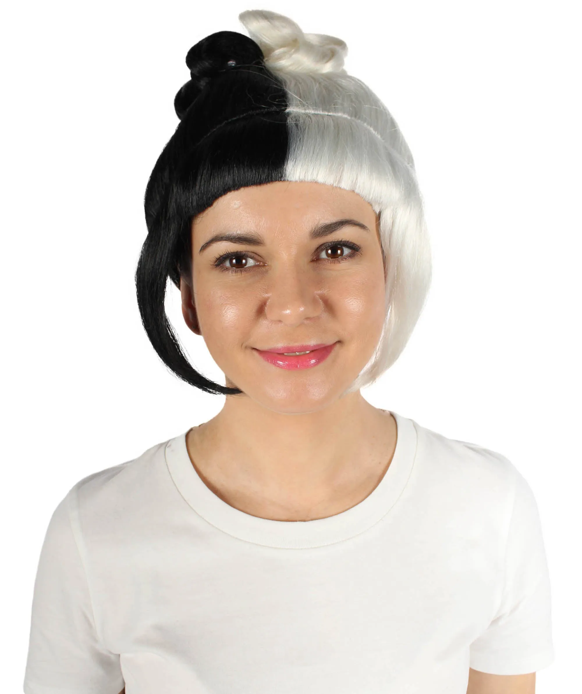 HPO Adult Women's Halloween Animated Lucy Updo Wig | Multiple Color Options