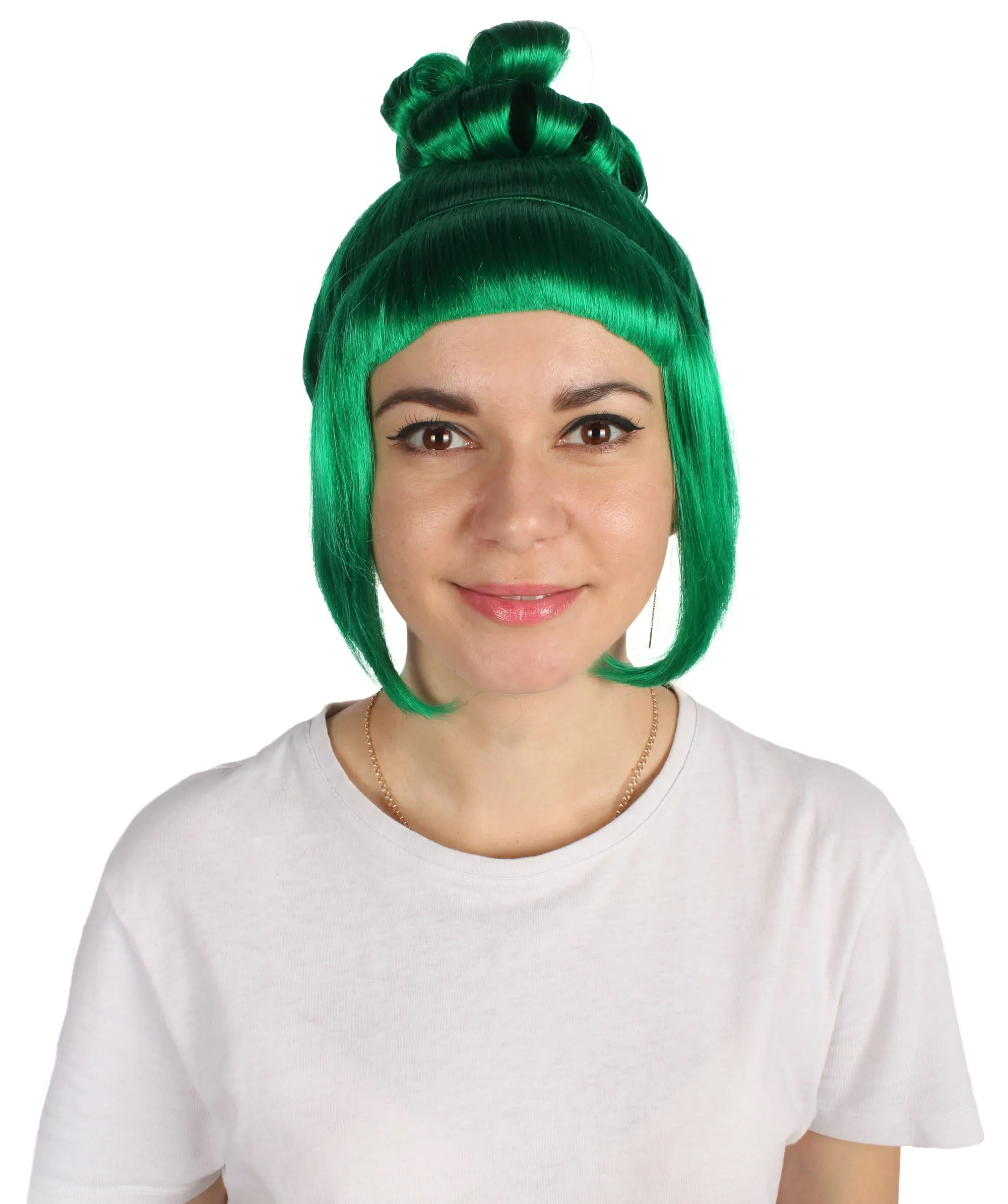 HPO Adult Women's Halloween Animated Lucy Updo Wig | Multiple Color Options