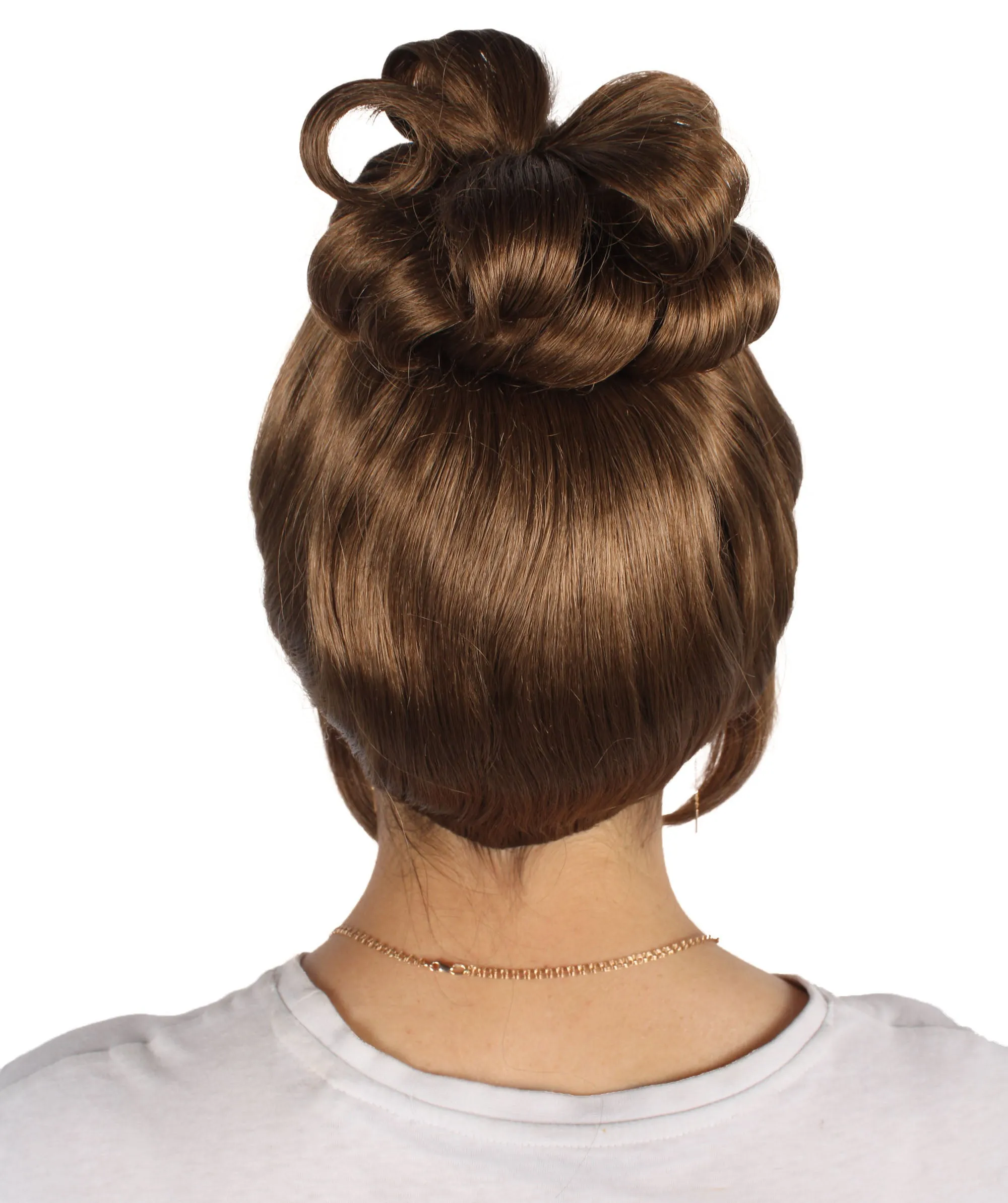 HPO Adult Women's Halloween Animated Lucy Updo Wig | Multiple Color Options