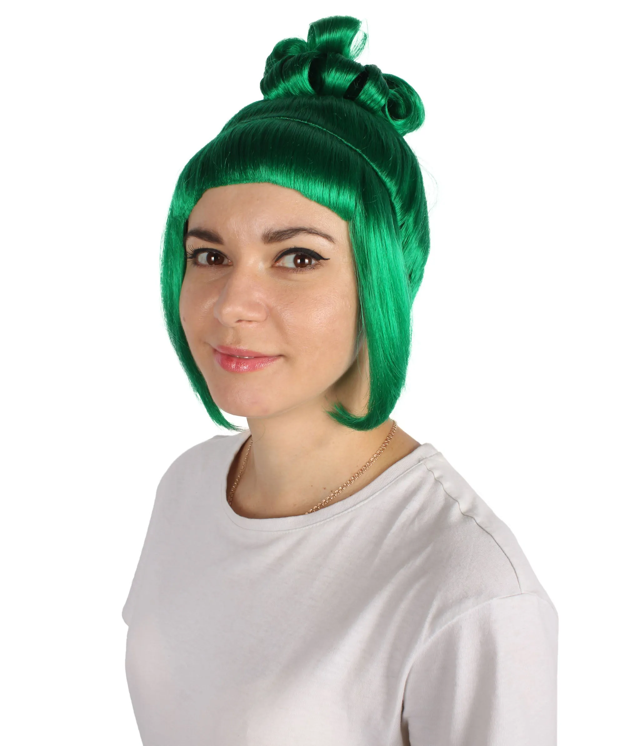 HPO Adult Women's Halloween Animated Lucy Updo Wig | Multiple Color Options