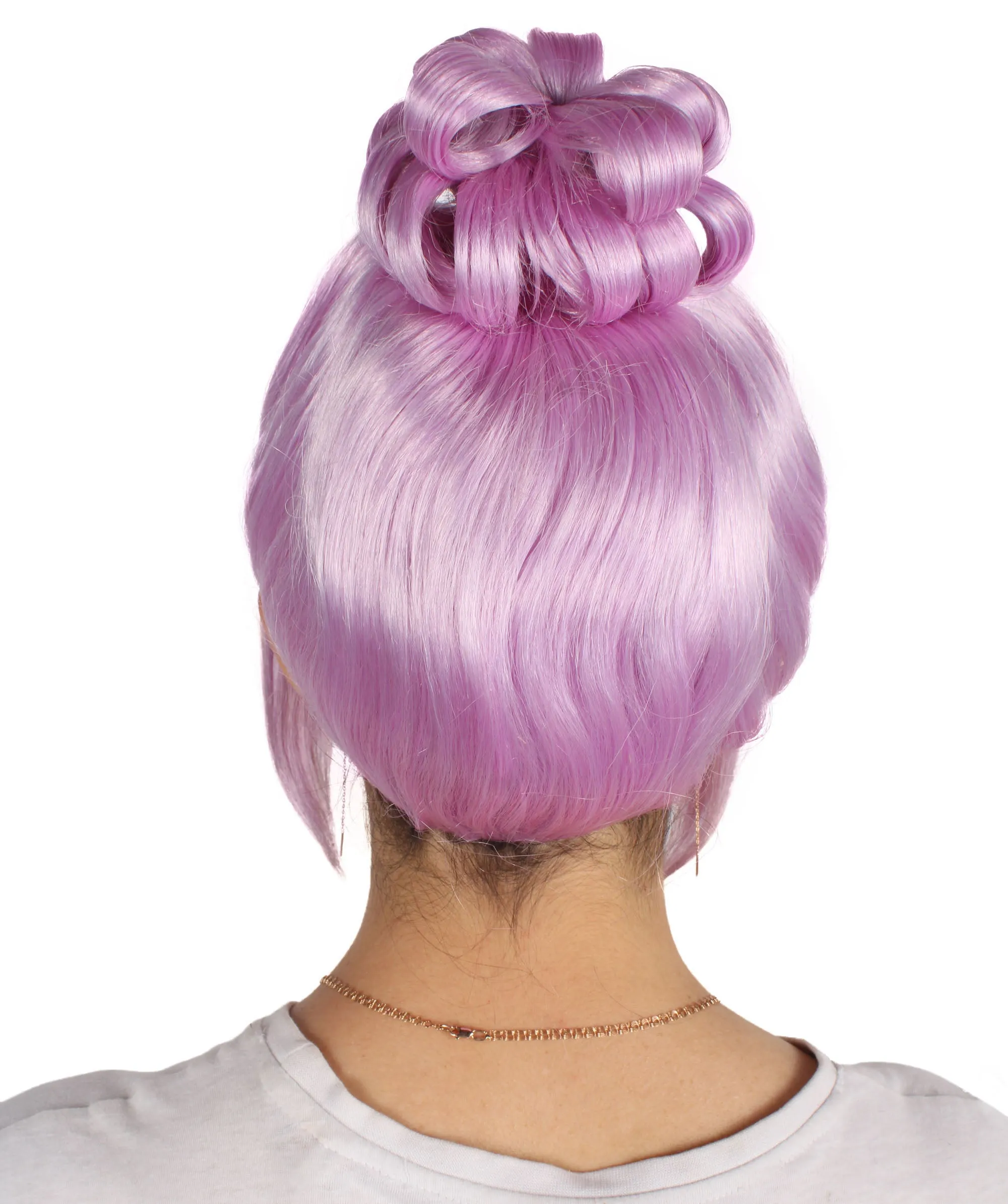 HPO Adult Women's Halloween Animated Lucy Updo Wig | Multiple Color Options
