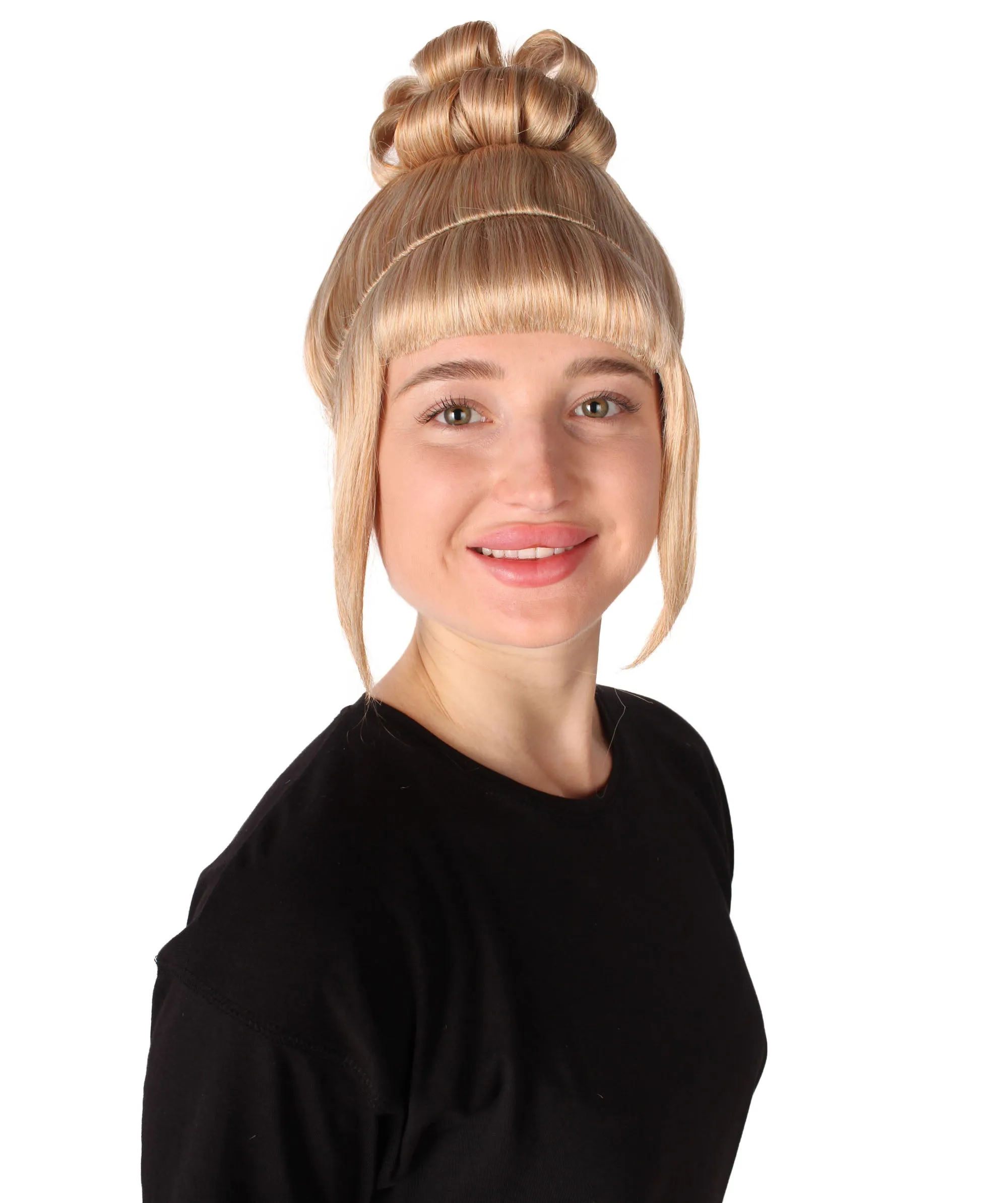 HPO Adult Women's Halloween Animated Lucy Updo Wig | Multiple Color Options
