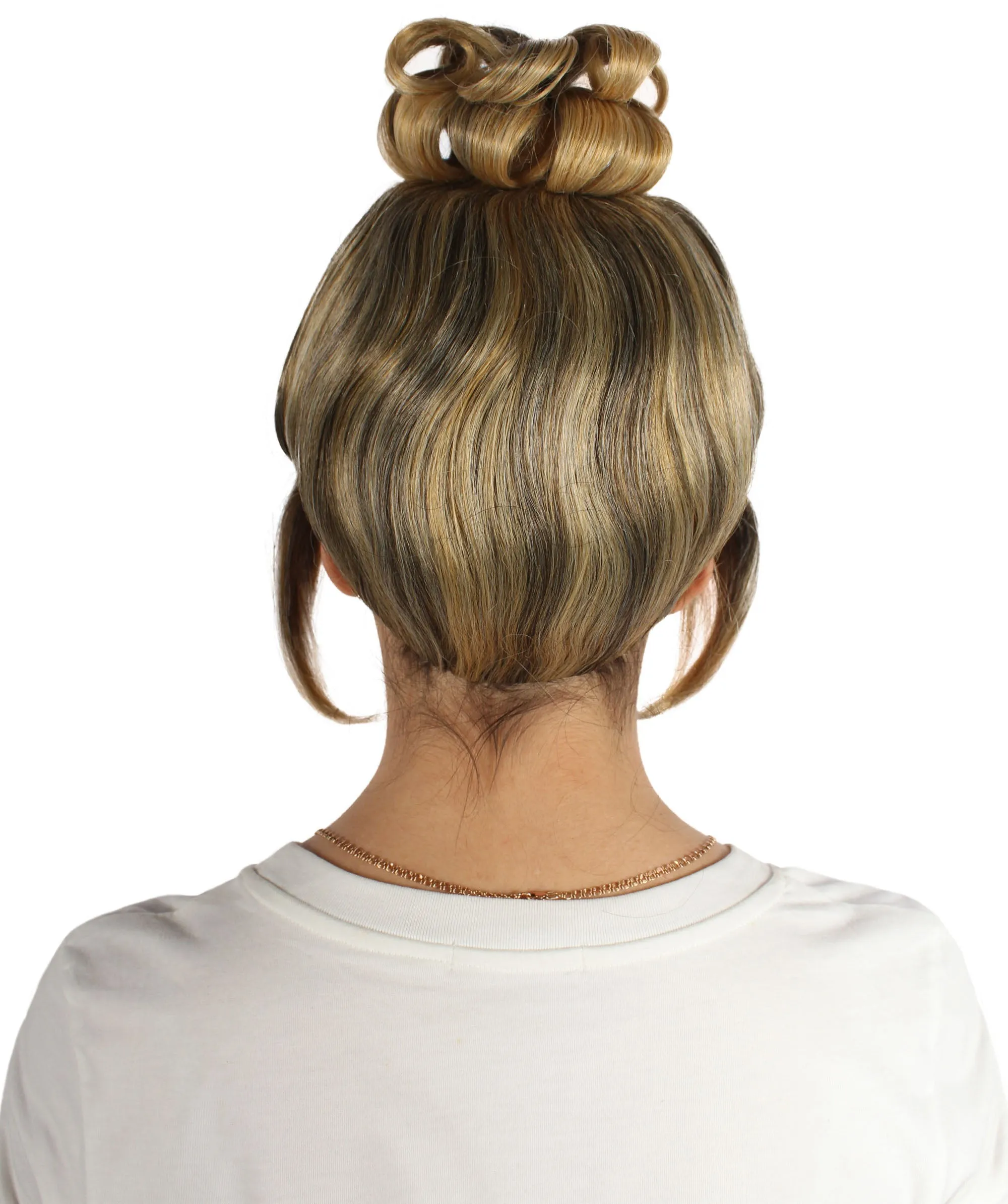 HPO Adult Women's Halloween Animated Lucy Updo Wig | Multiple Color Options