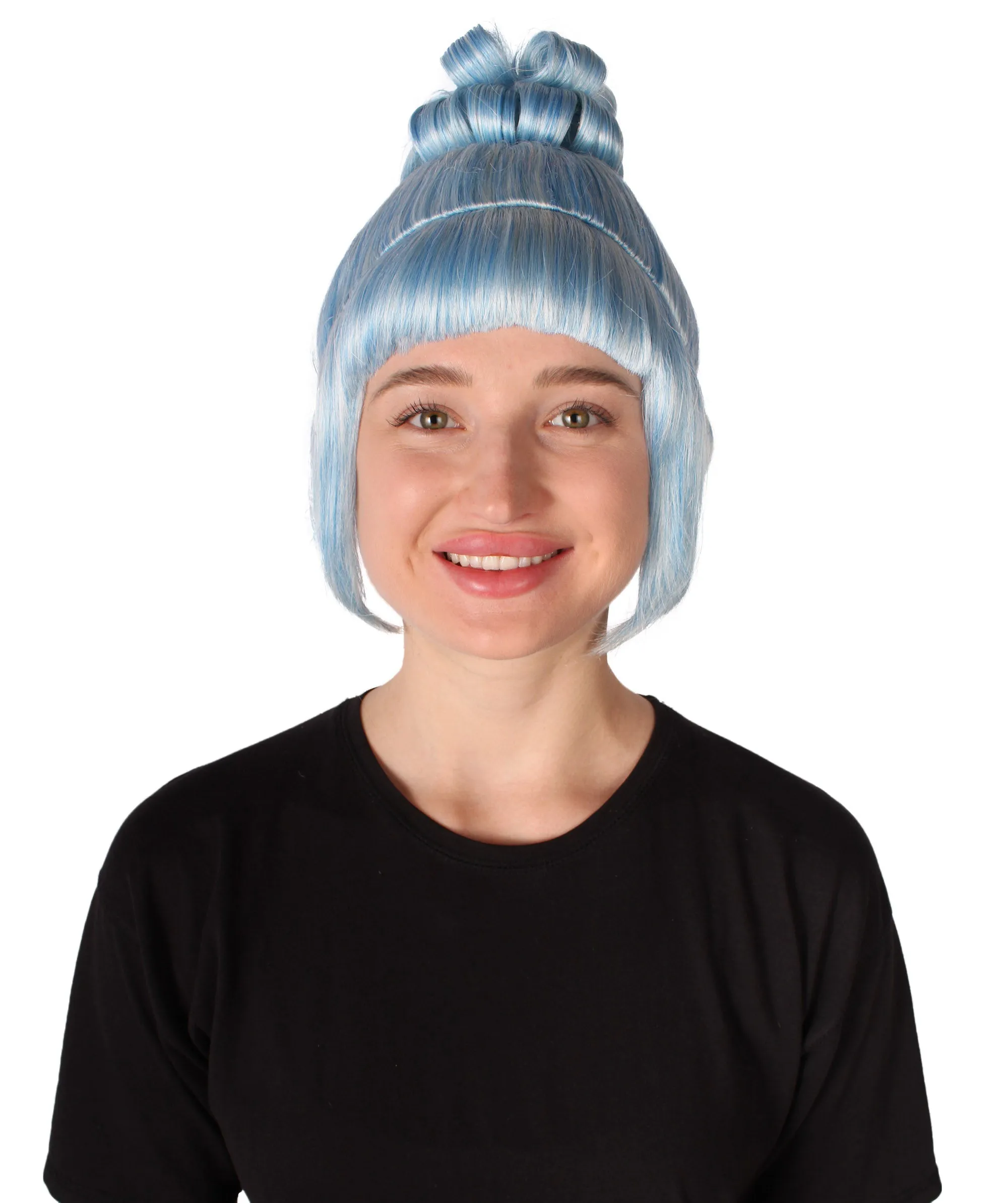 HPO Adult Women's Halloween Animated Lucy Updo Wig | Multiple Color Options
