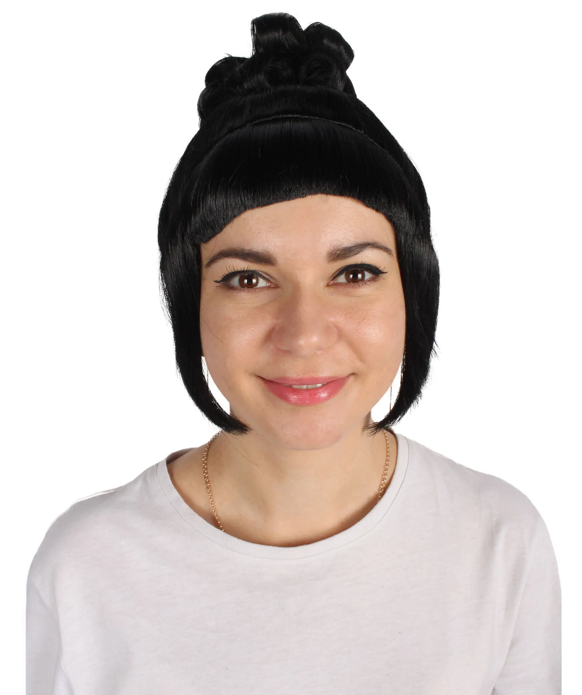 HPO Adult Women's Halloween Animated Lucy Updo Wig | Multiple Color Options