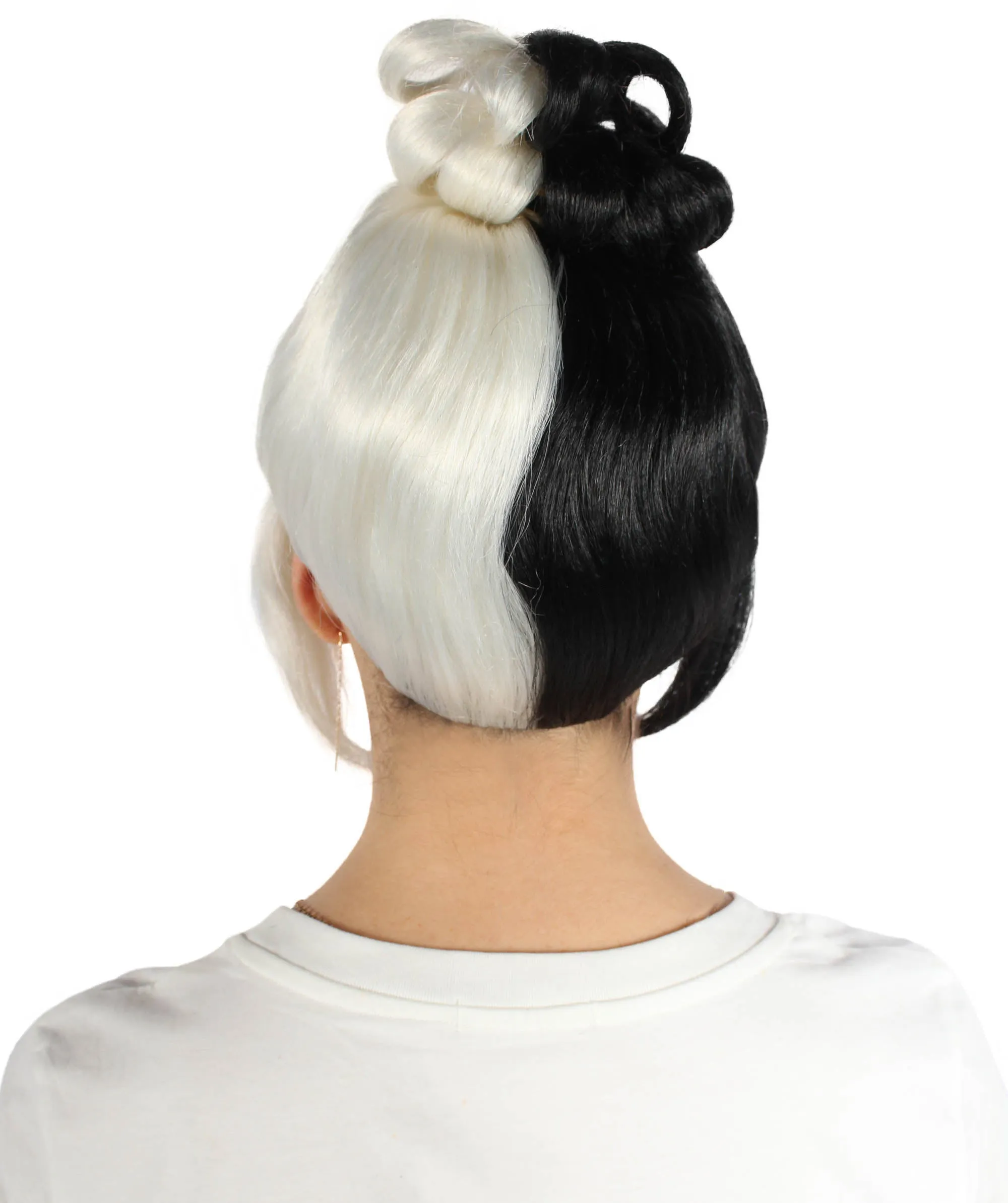 HPO Adult Women's Halloween Animated Lucy Updo Wig | Multiple Color Options