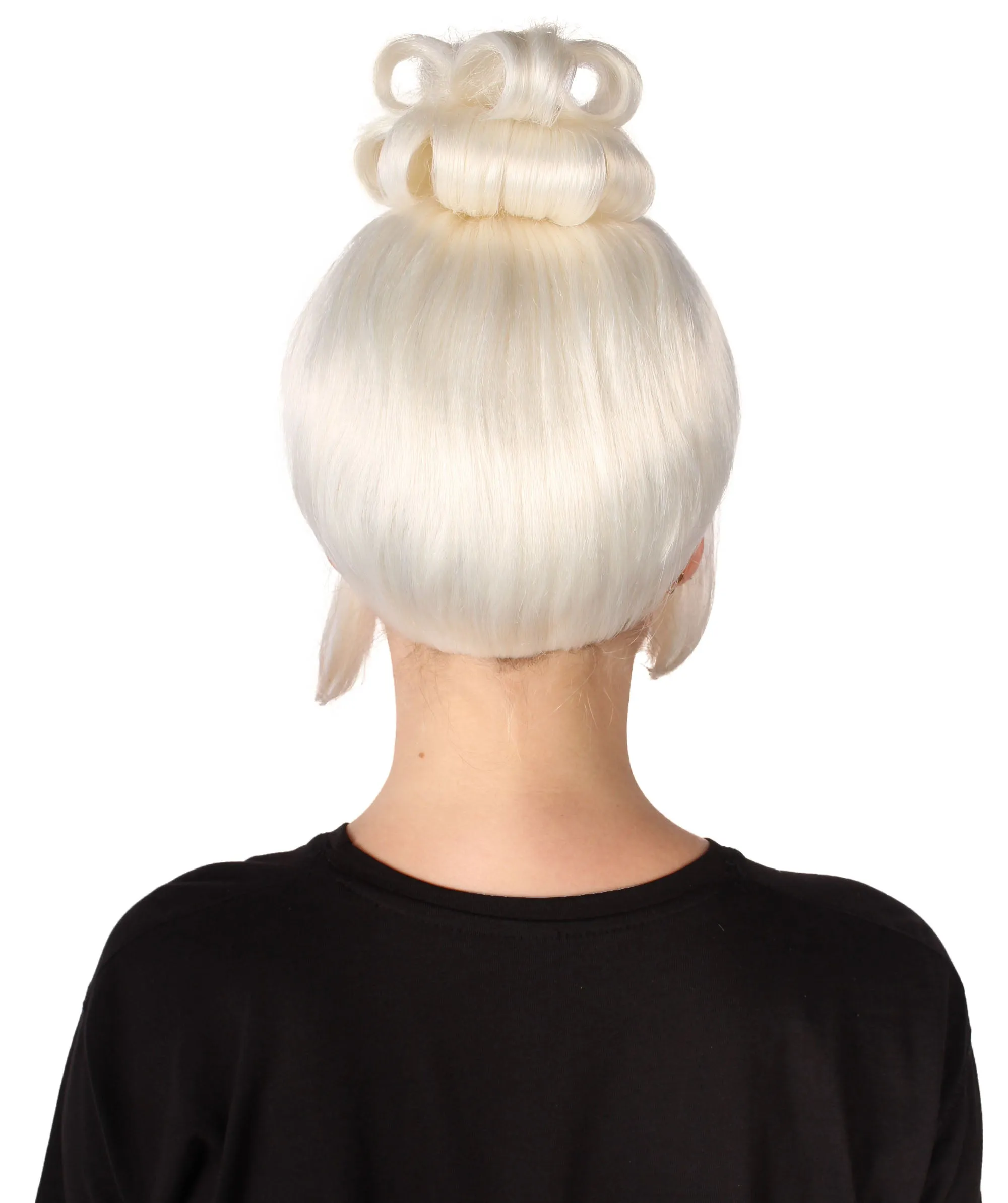 HPO Adult Women's Halloween Animated Lucy Updo Wig | Multiple Color Options