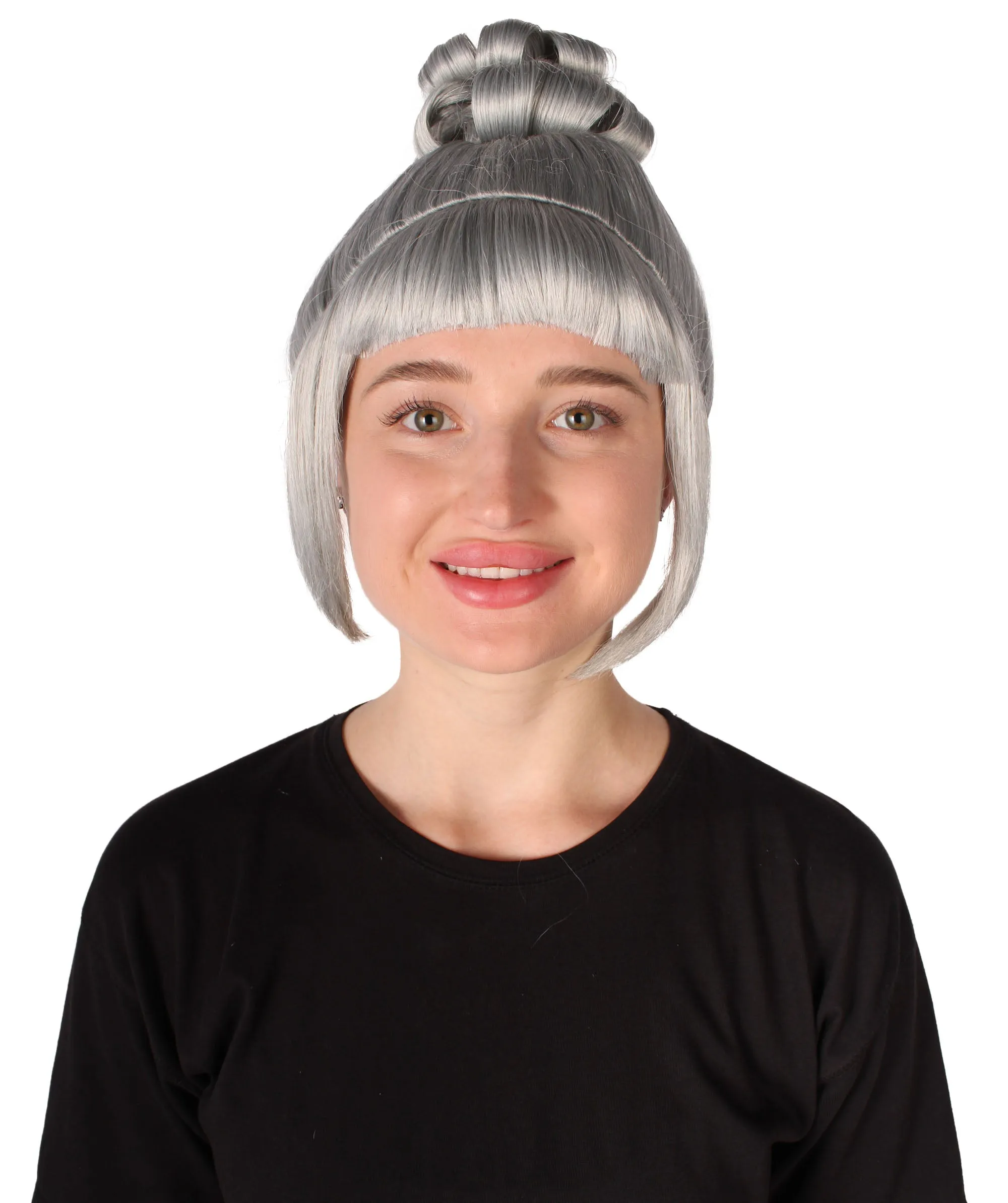 HPO Adult Women's Halloween Animated Lucy Updo Wig | Multiple Color Options