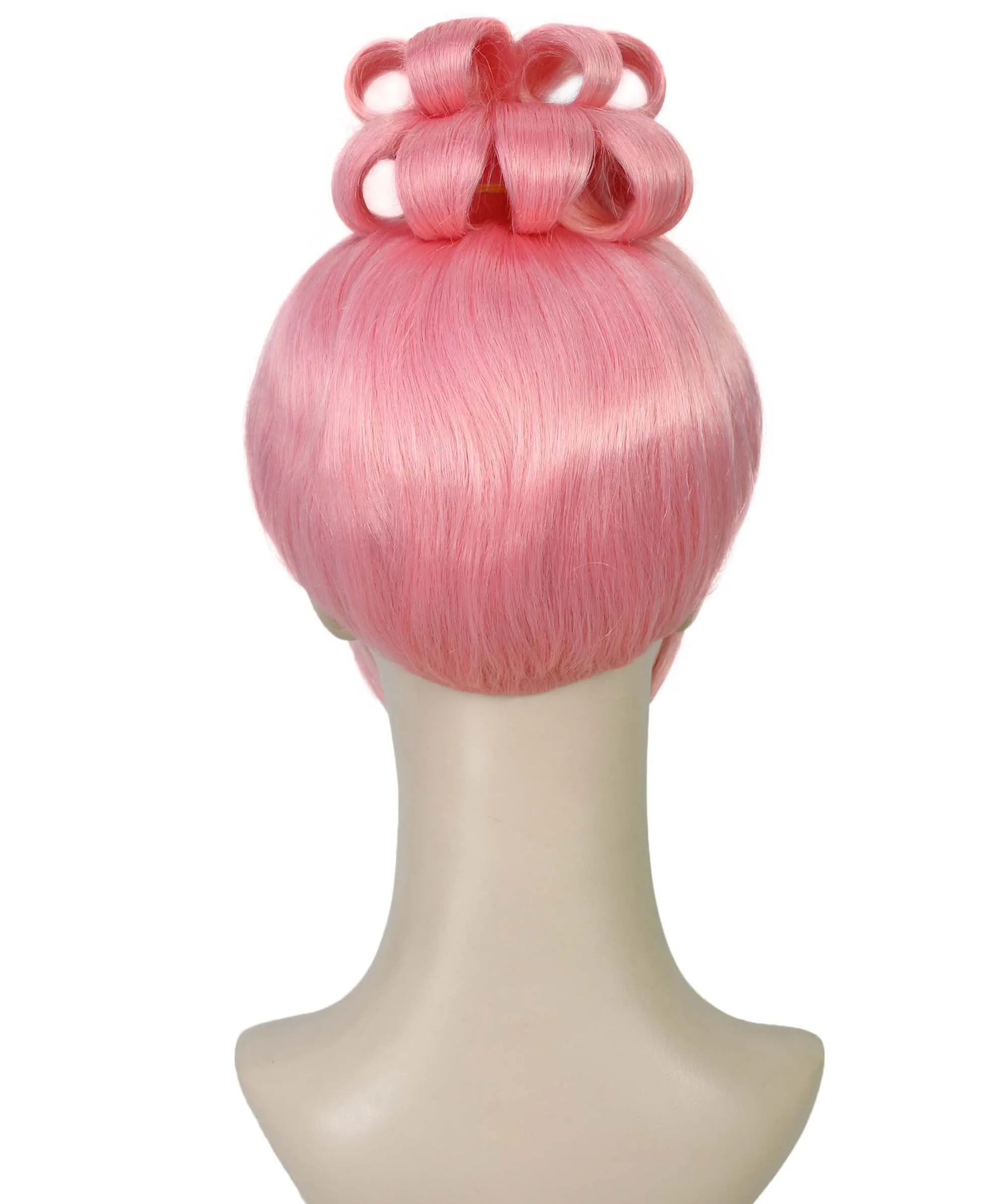 HPO Adult Women's Halloween Animated Lucy Updo Wig | Multiple Color Options