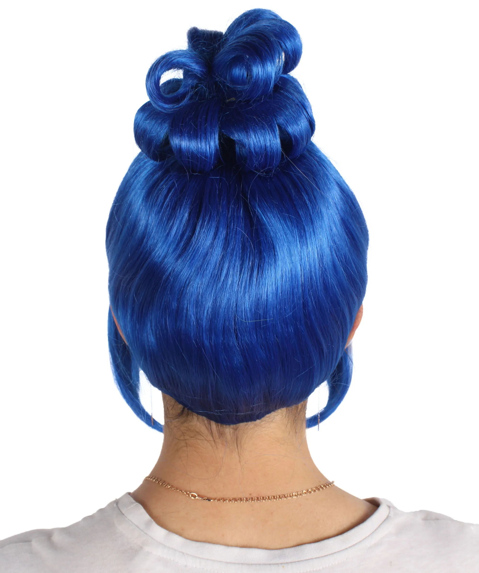 HPO Adult Women's Halloween Animated Lucy Updo Wig | Multiple Color Options