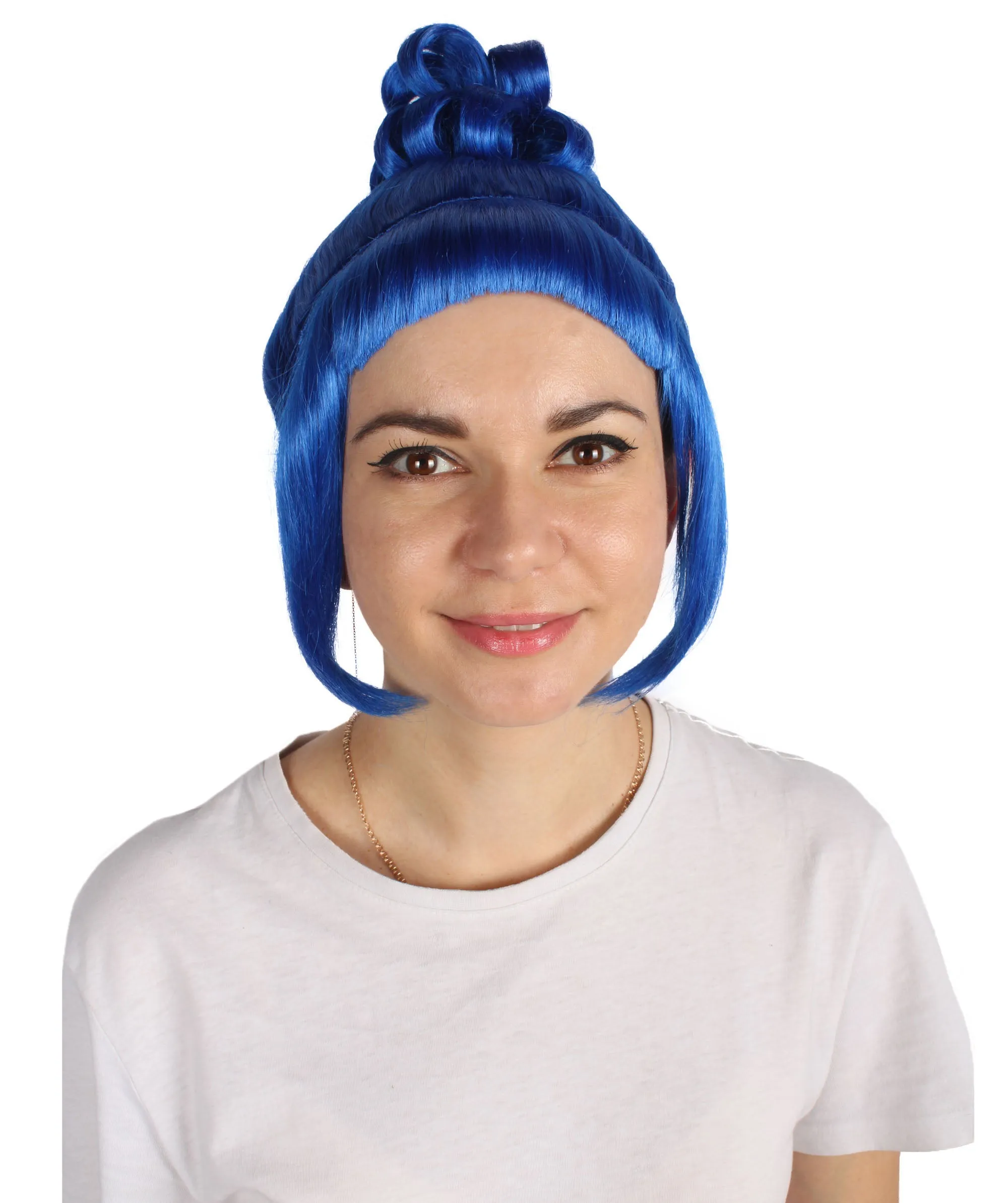 HPO Adult Women's Halloween Animated Lucy Updo Wig | Multiple Color Options
