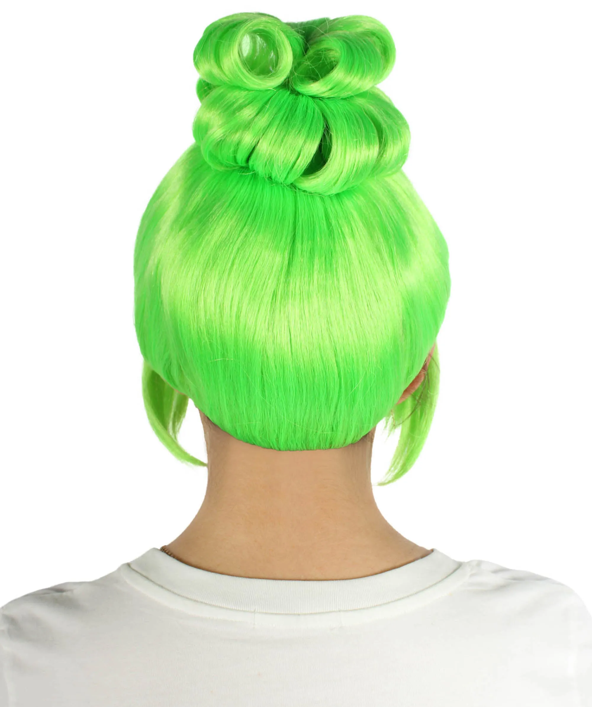 HPO Adult Women's Halloween Animated Lucy Updo Wig | Multiple Color Options
