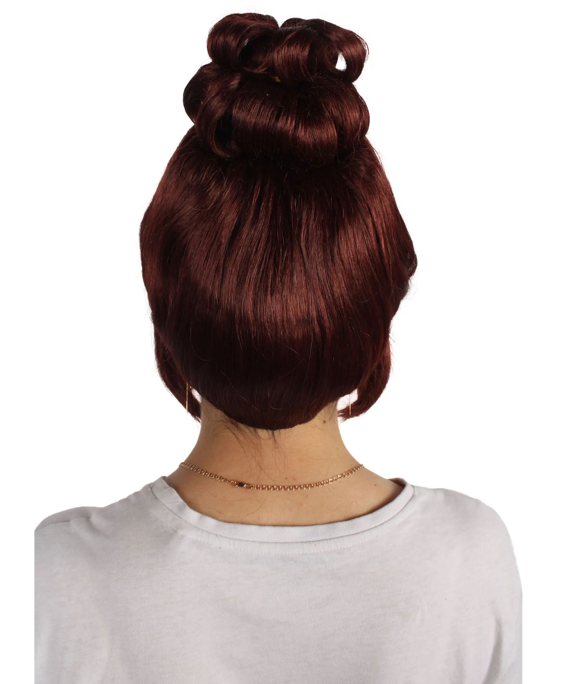 HPO Adult Women's Halloween Animated Lucy Updo Wig | Multiple Color Options