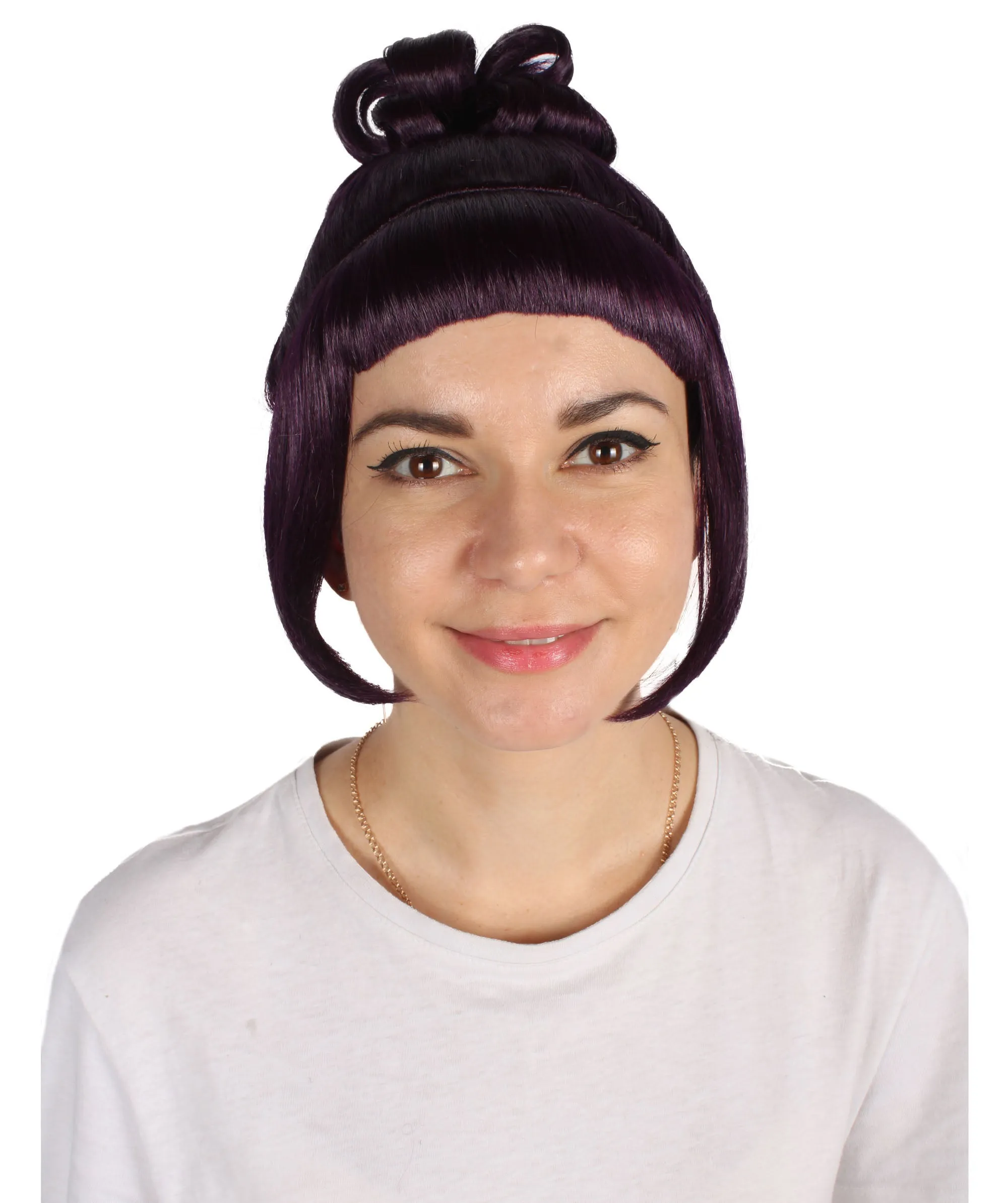 HPO Adult Women's Halloween Animated Lucy Updo Wig | Multiple Color Options