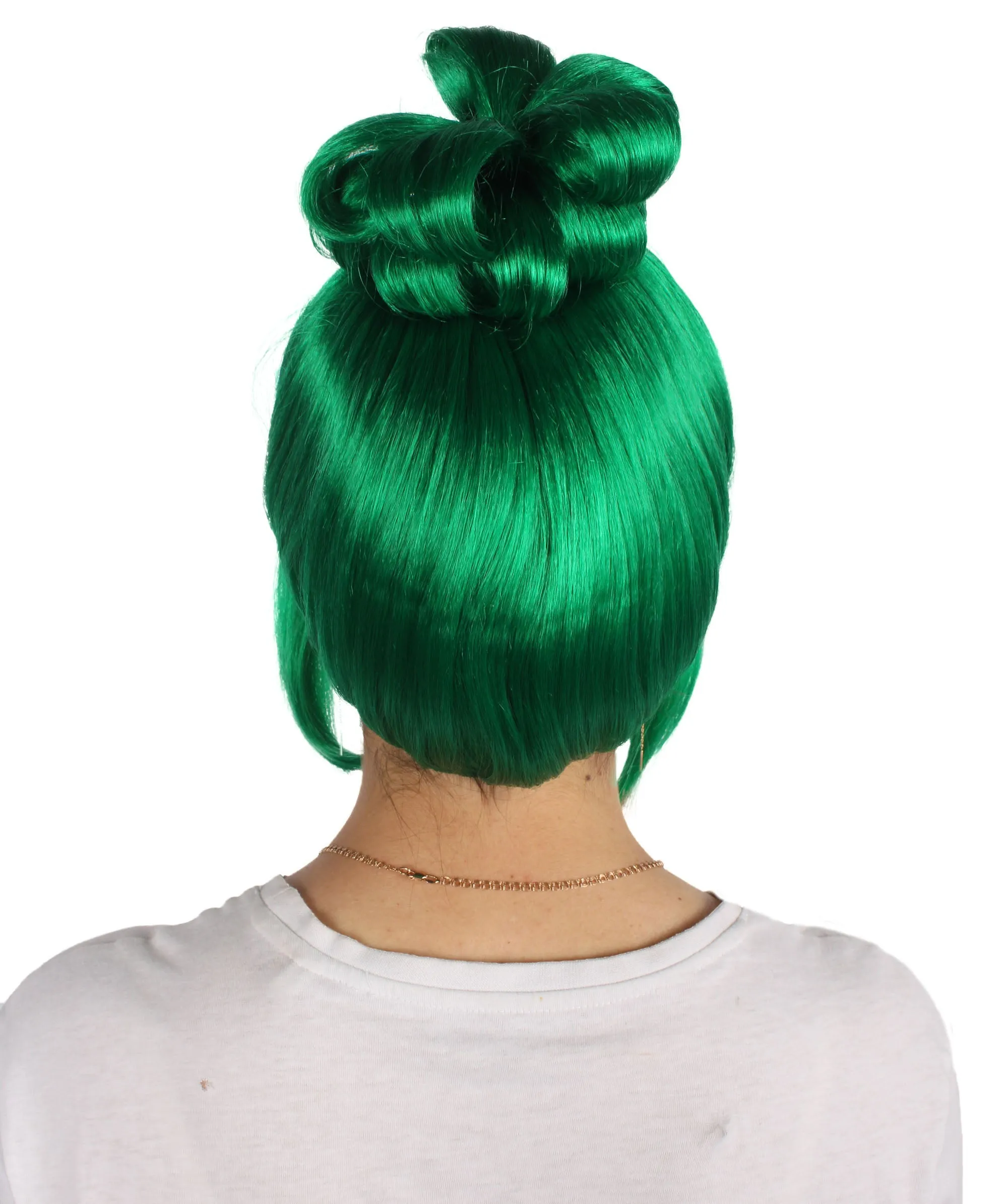 HPO Adult Women's Halloween Animated Lucy Updo Wig | Multiple Color Options