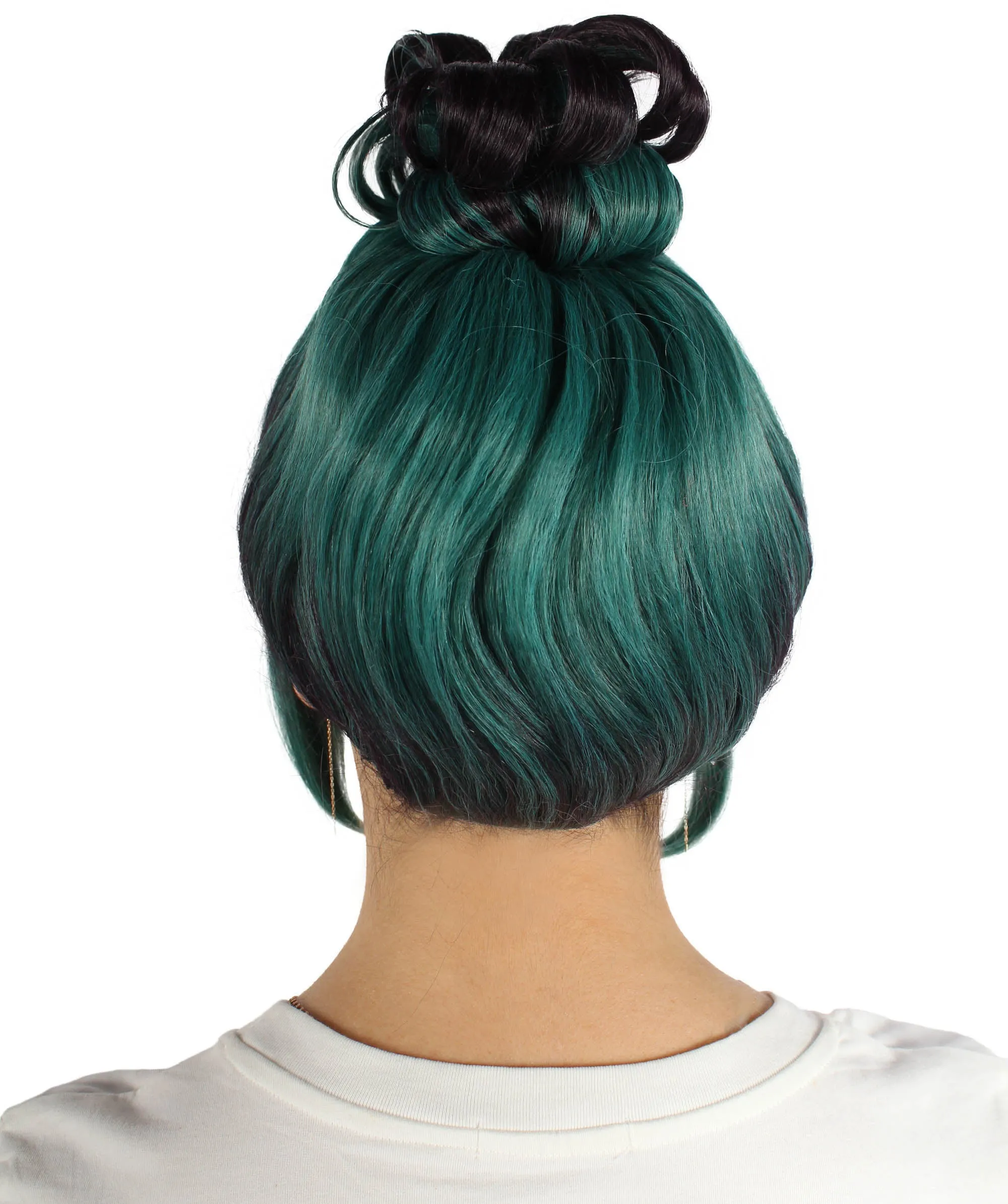 HPO Adult Women's Halloween Animated Lucy Updo Wig | Multiple Color Options