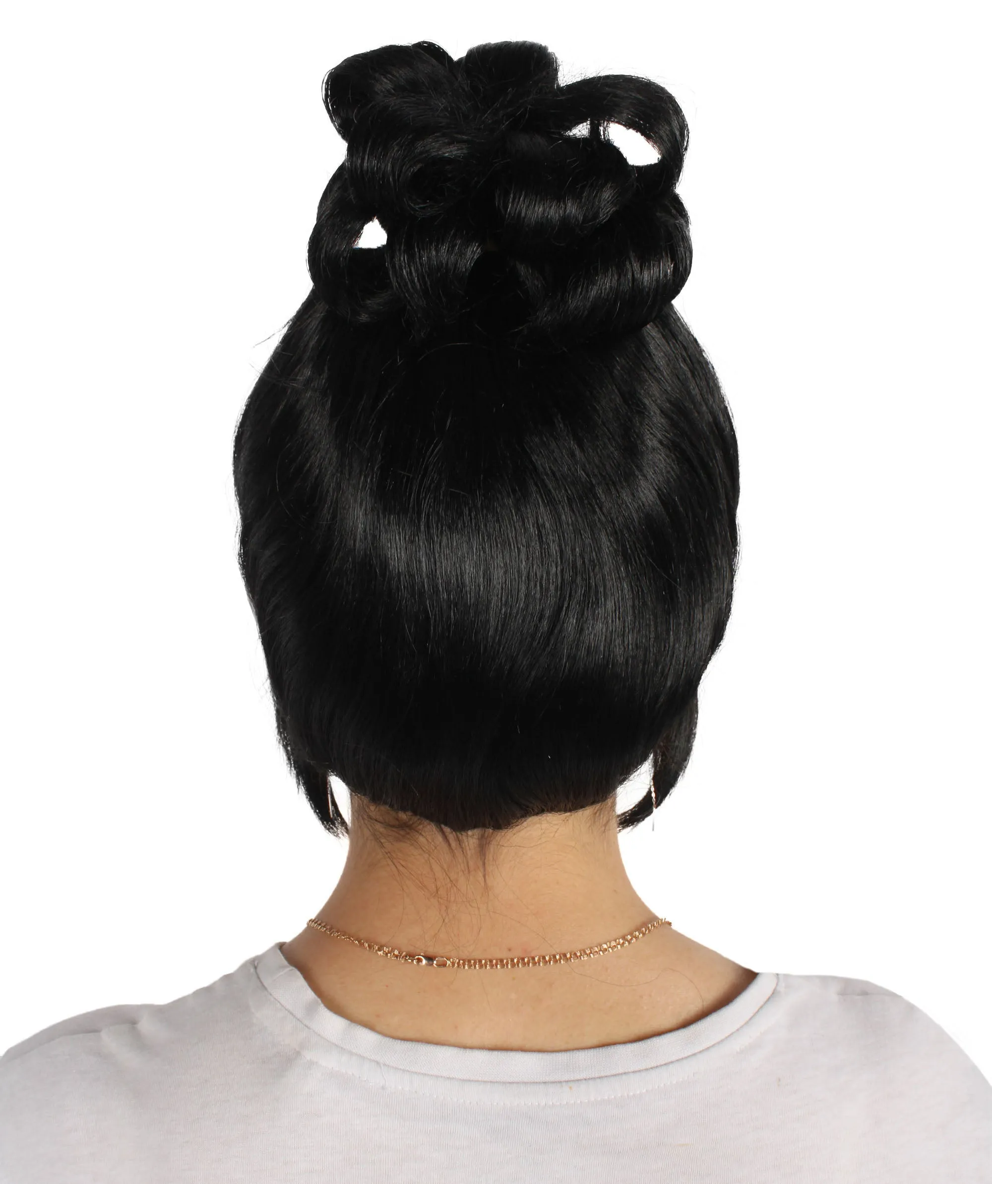 HPO Adult Women's Halloween Animated Lucy Updo Wig | Multiple Color Options