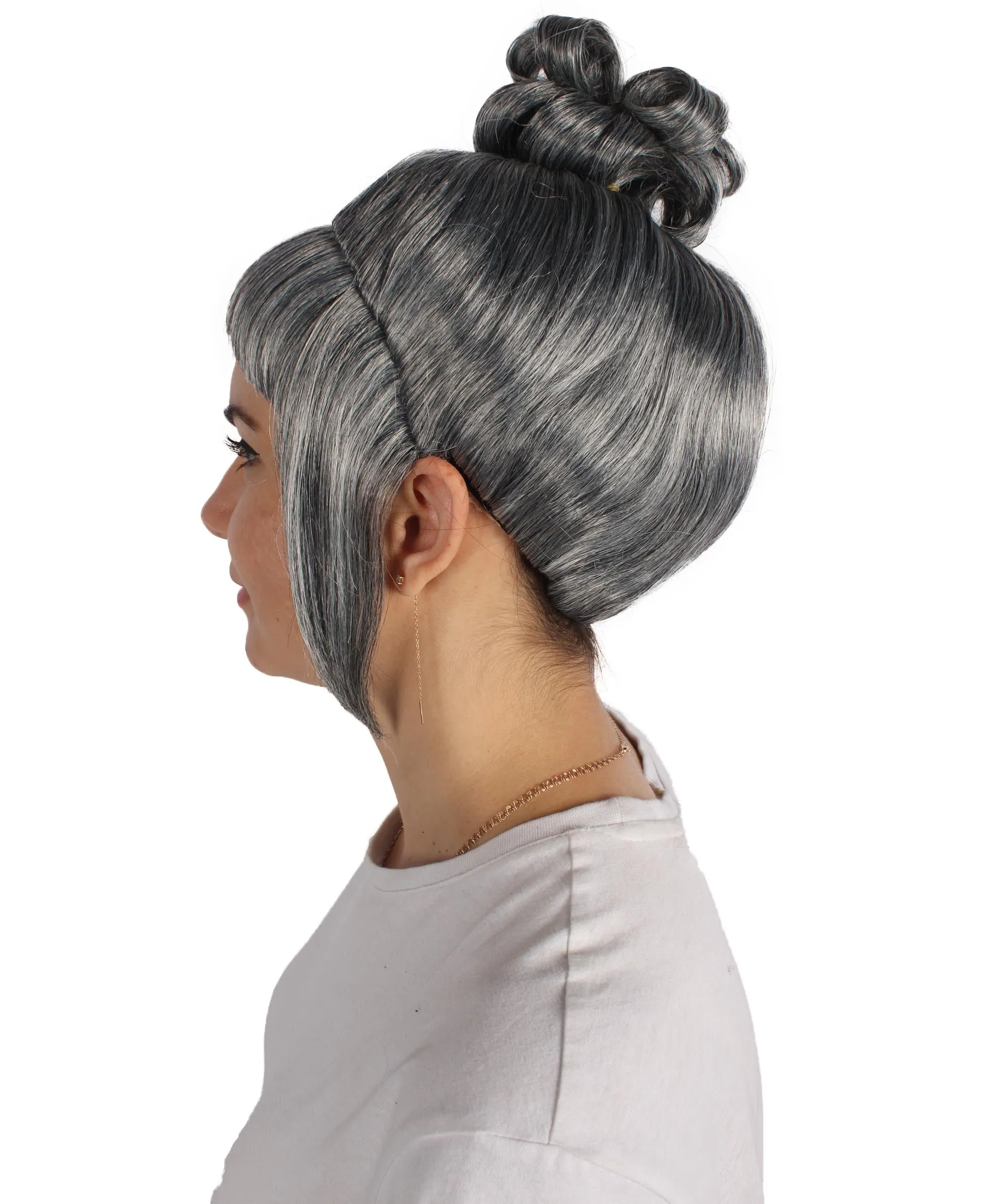 HPO Adult Women's Halloween Animated Lucy Updo Wig | Multiple Color Options