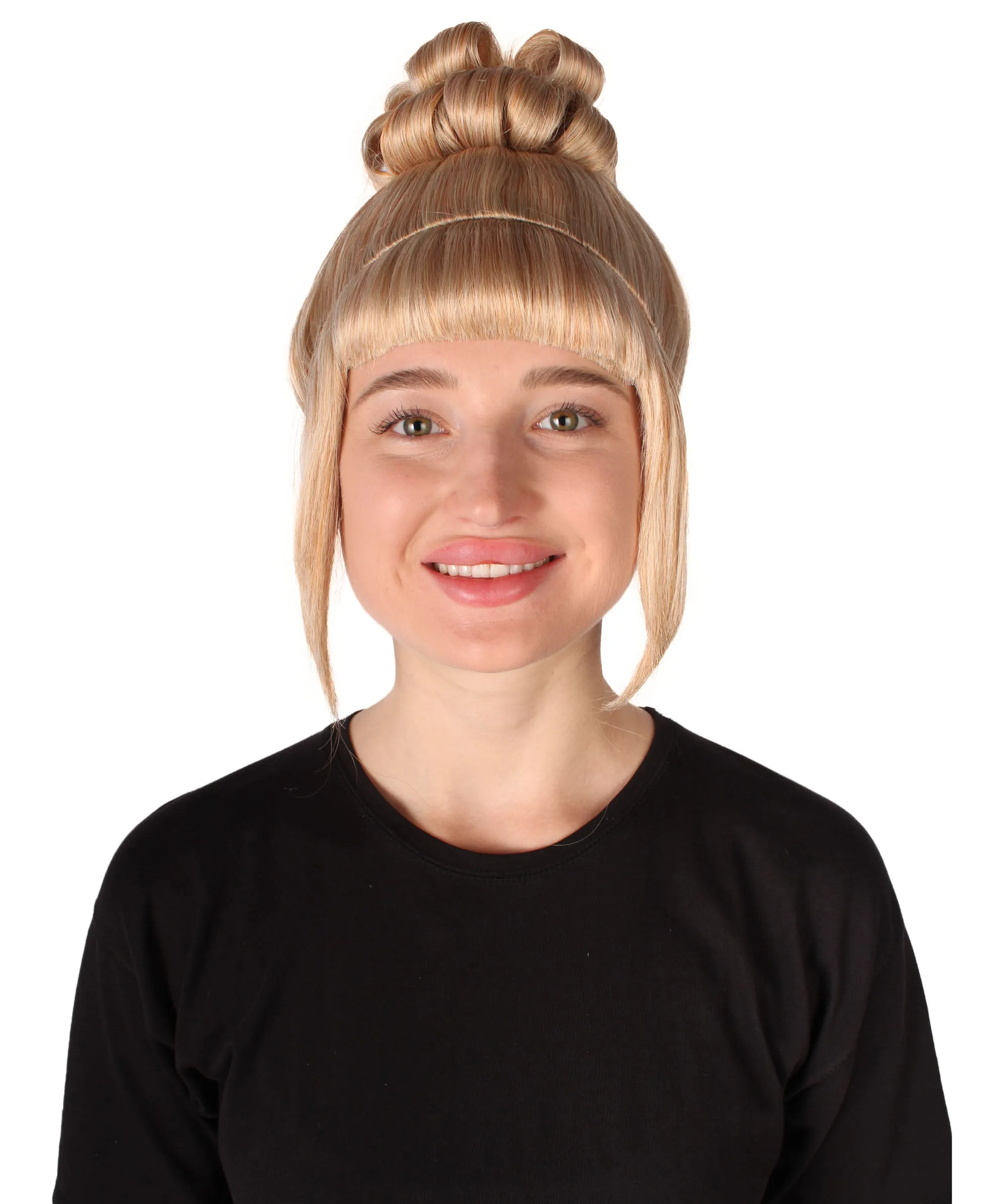HPO Adult Women's Halloween Animated Lucy Updo Wig | Multiple Color Options