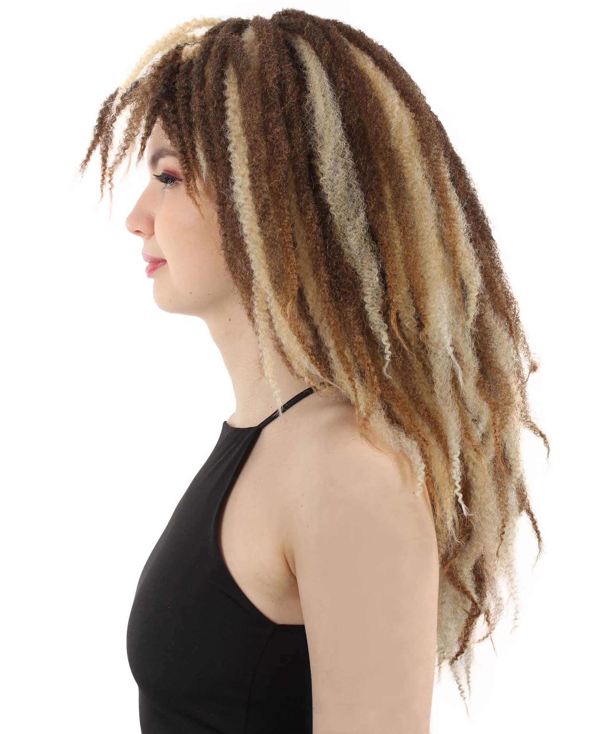 HPO Adult Women's Medium Dreadlock Wig | Multiple Color Options