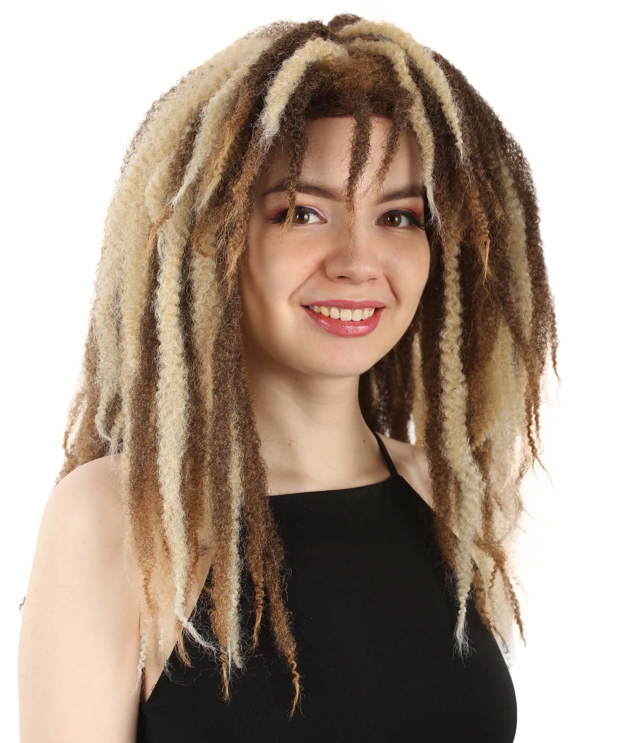 HPO Adult Women's Medium Dreadlock Wig | Multiple Color Options