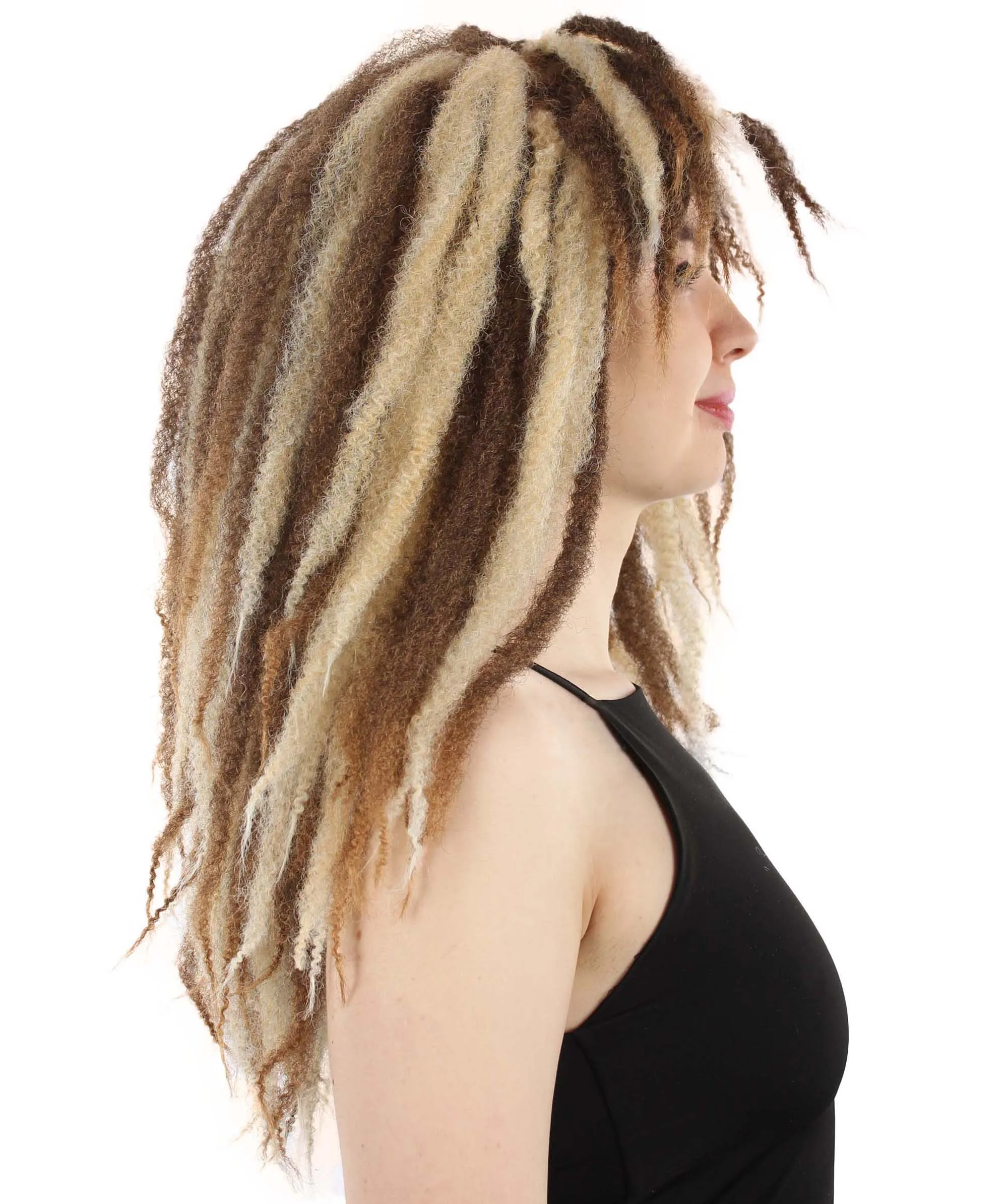 HPO Adult Women's Medium Dreadlock Wig | Multiple Color Options