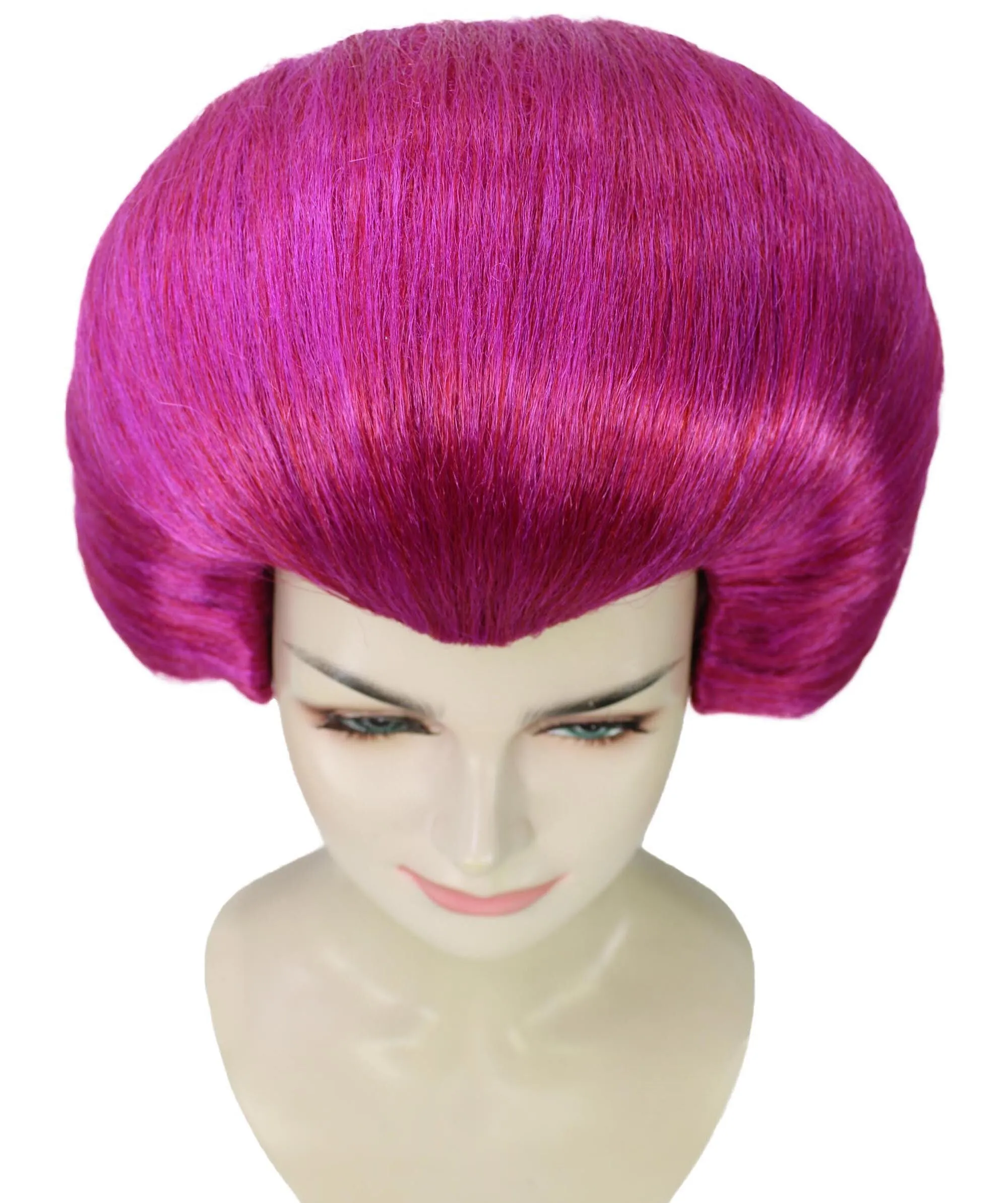 HPO Adult Women’s Monster Anime Pink Villain Wig| Perfect for Halloween| Premium Breathable Capless Cap