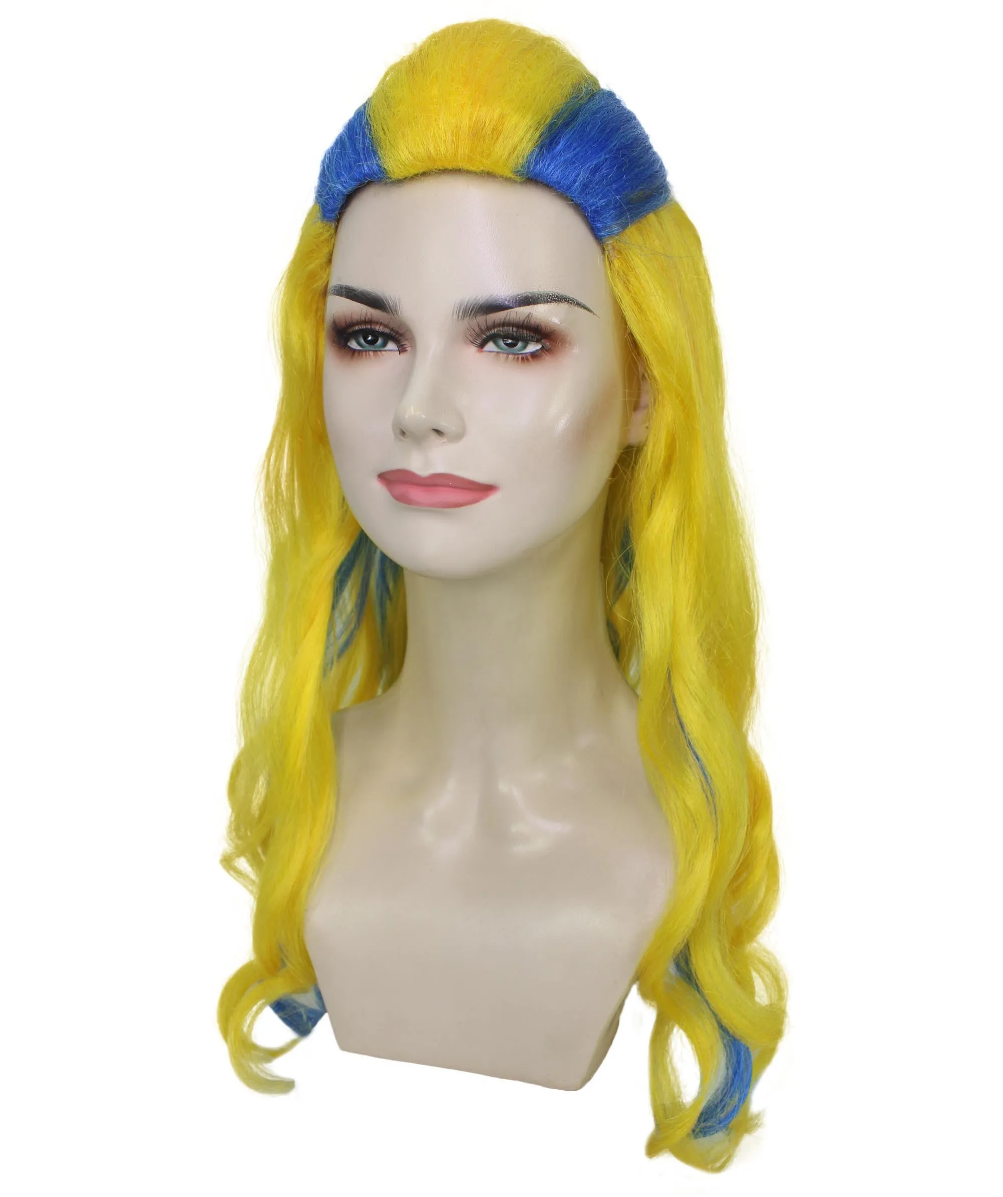 HPO Adult Women's Performer Drag Wig I Perfect for Halloween and Cosplay Party I Synthetic Fiber
