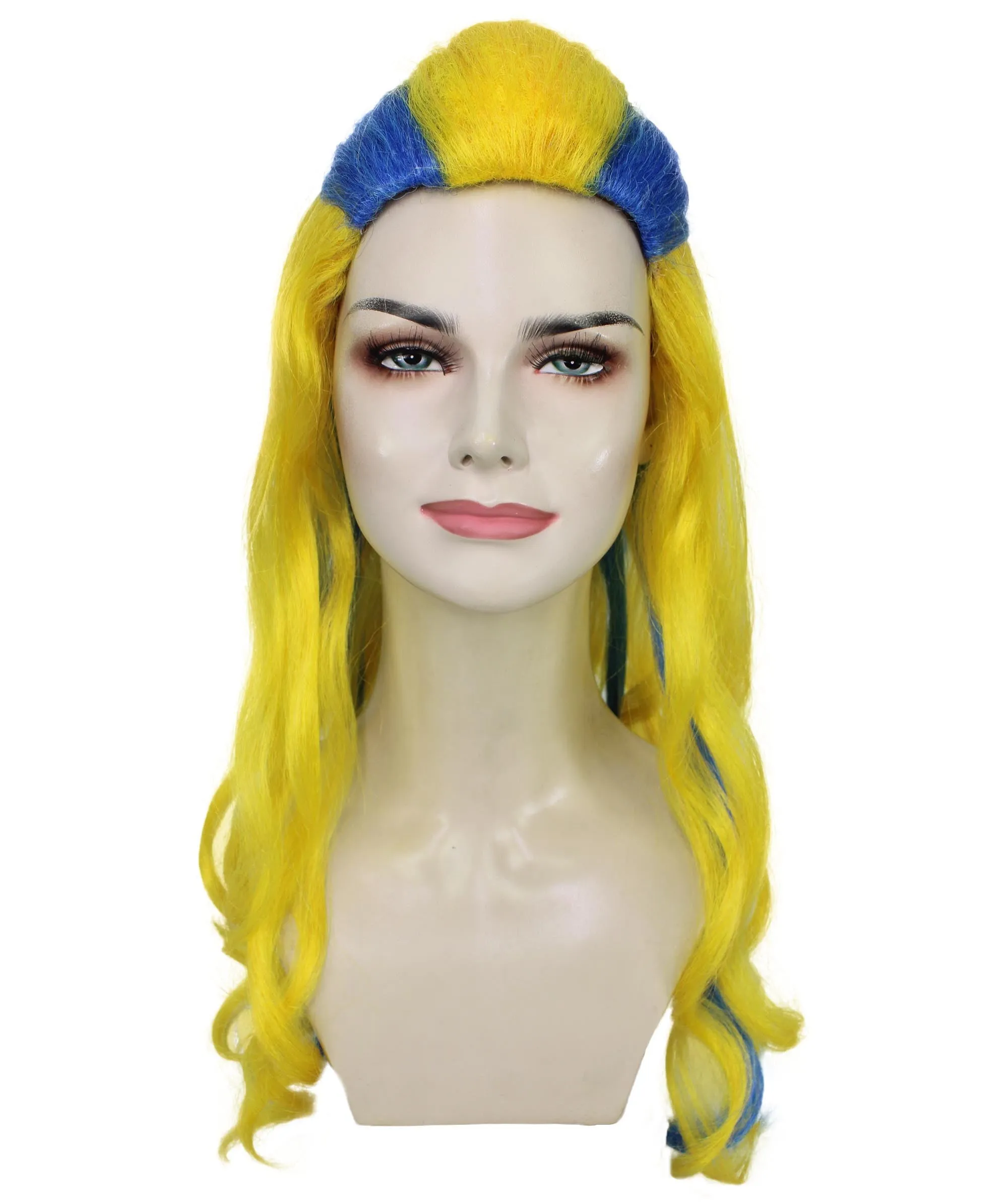 HPO Adult Women's Performer Drag Wig I Perfect for Halloween and Cosplay Party I Synthetic Fiber