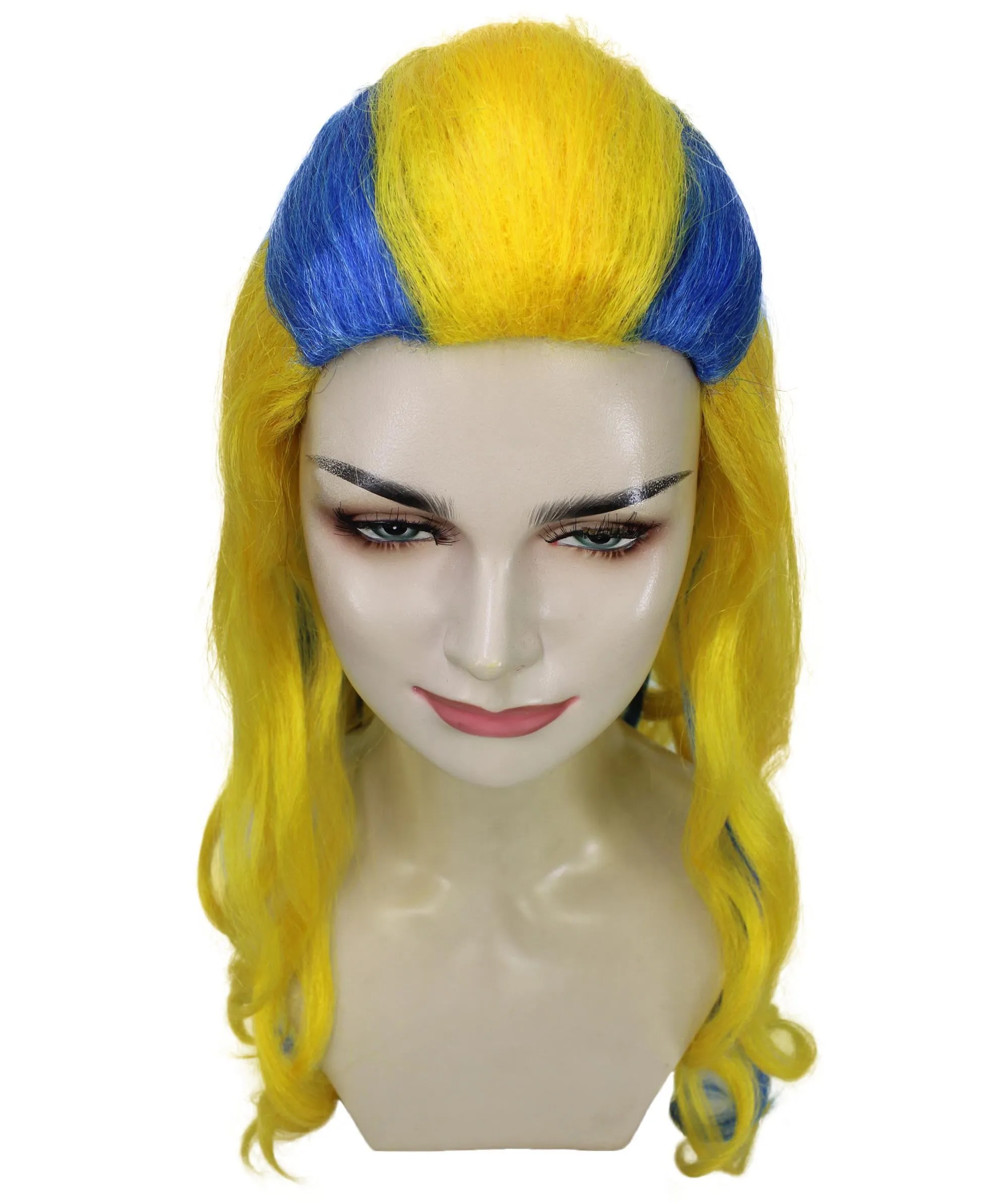 HPO Adult Women's Performer Drag Wig I Perfect for Halloween and Cosplay Party I Synthetic Fiber