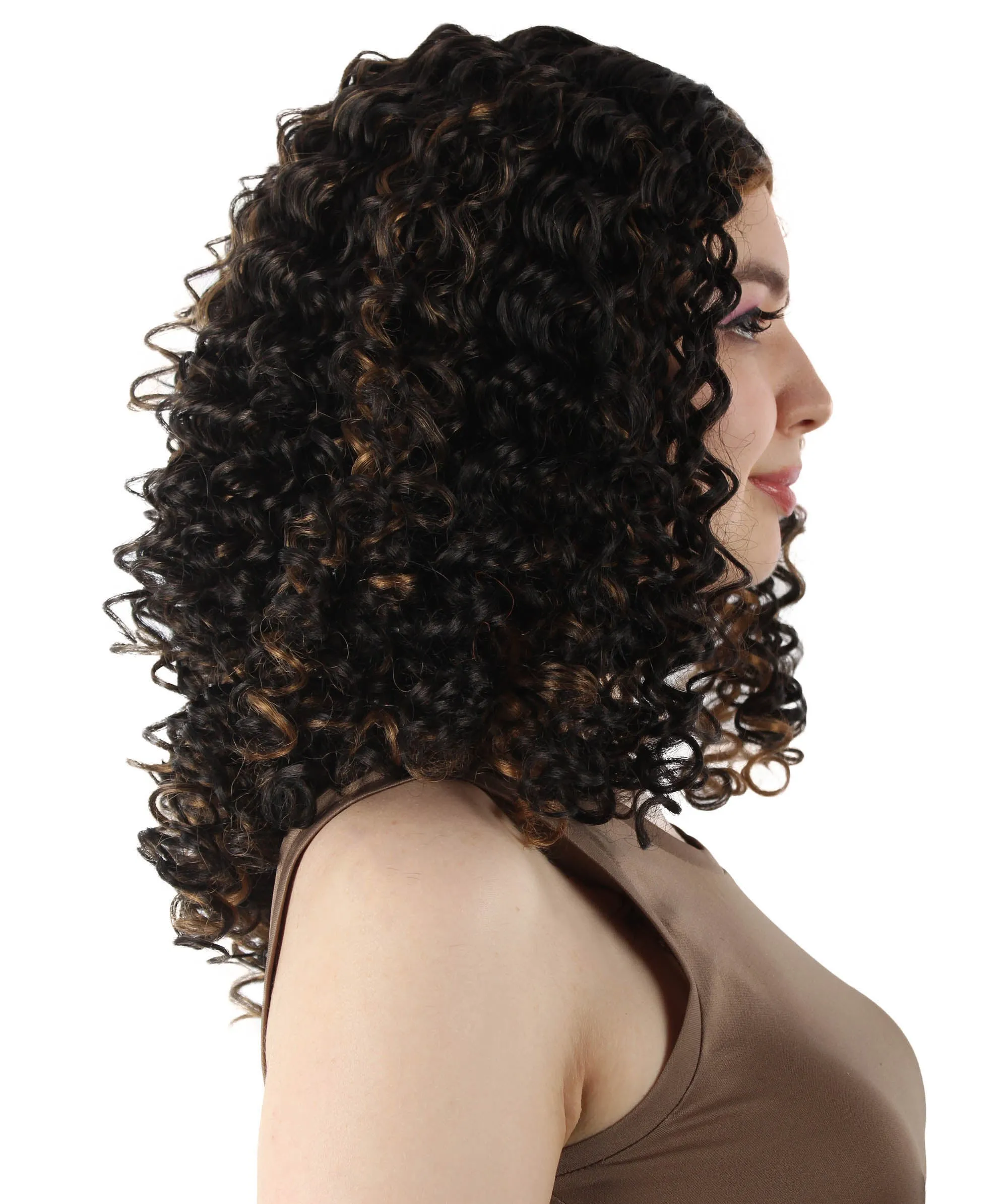 HPO Adult Women's Tv Series Curly| Multiple Color Options