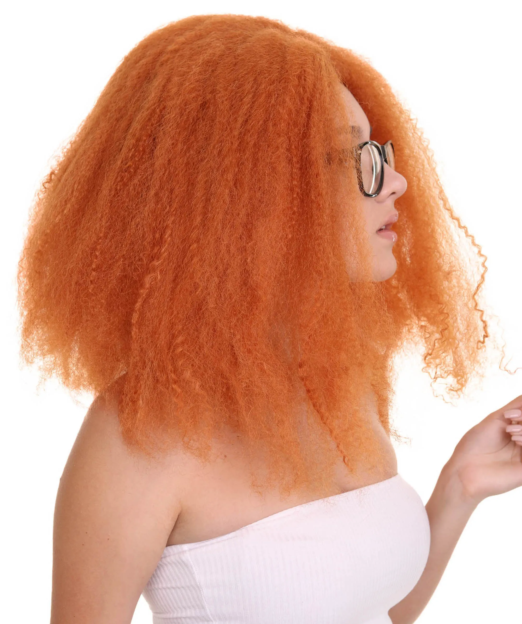 HPO Women's TV Adult Wig | Multiple Color TV/Movie Wigs | Premium Breathable Capless Cap