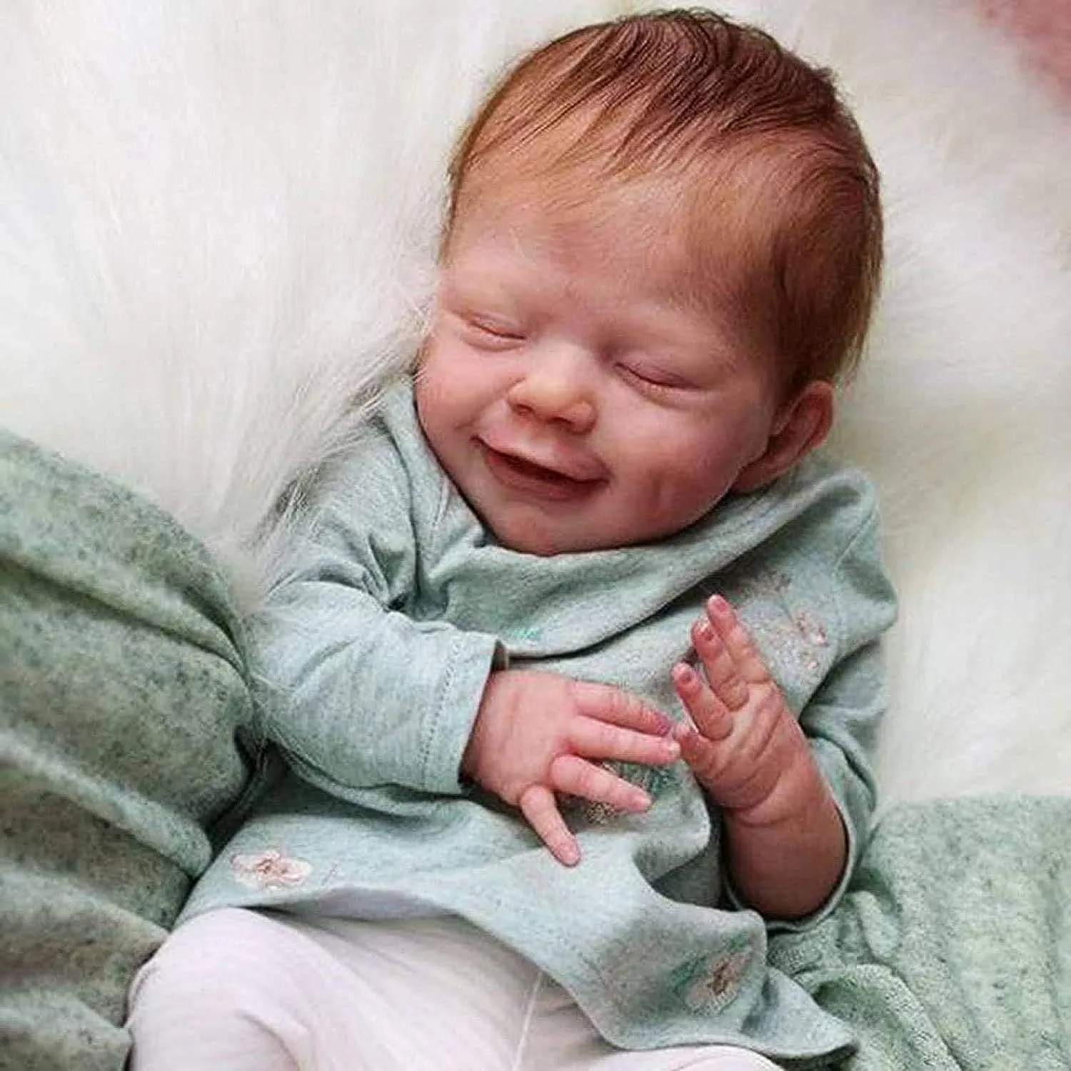 Lifelike Reborn Baby Doll 21”