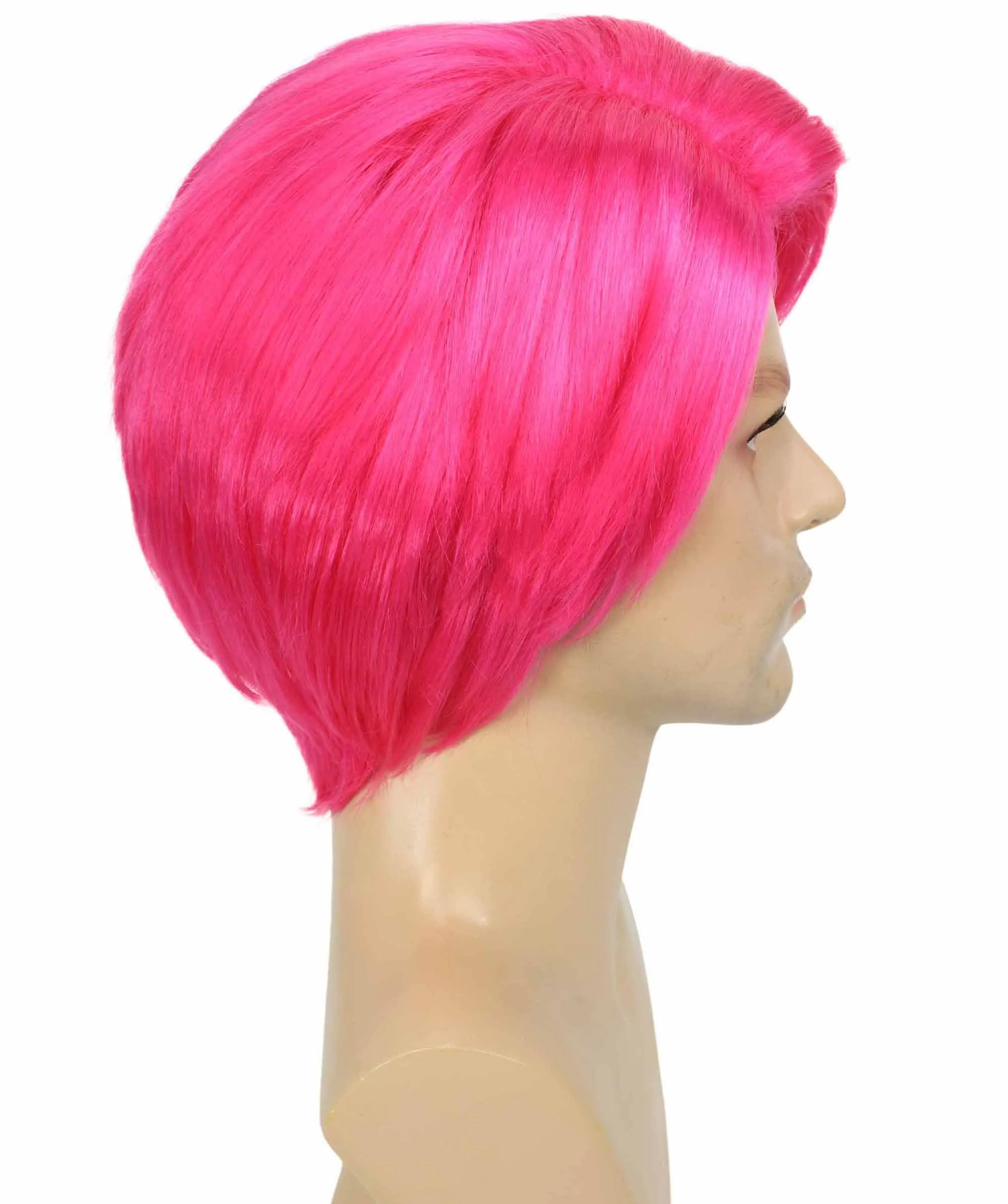 Mens Singer Wig | Multiple Colors Celebrity Wig | Premium Breathable Capless Cap